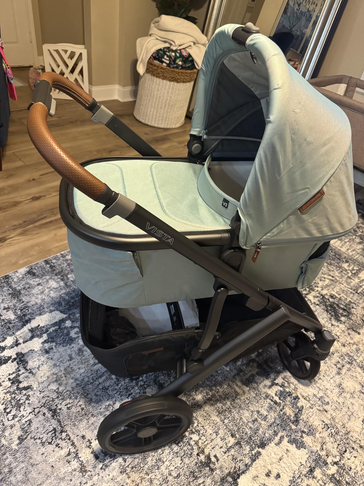 UPPAbaby Vista V3 Convertible Single-to-Double Stroller - Ada customer photo 1