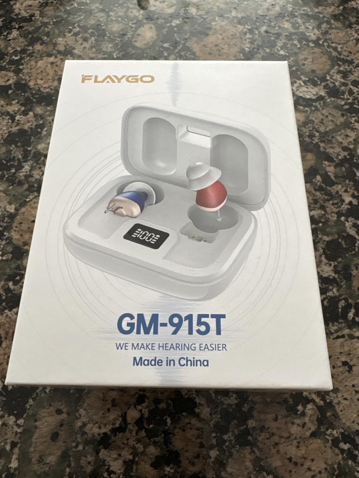 Flaygo Rechargeable Hearing Aid for Seniors with 16-Channel Digital Chips Intelligent Noise Cancellation for Clear Sound Super-Mini Invisible Design Comfort Fit in Ear Canal & 7-Day Ultra Standby customer photo 1