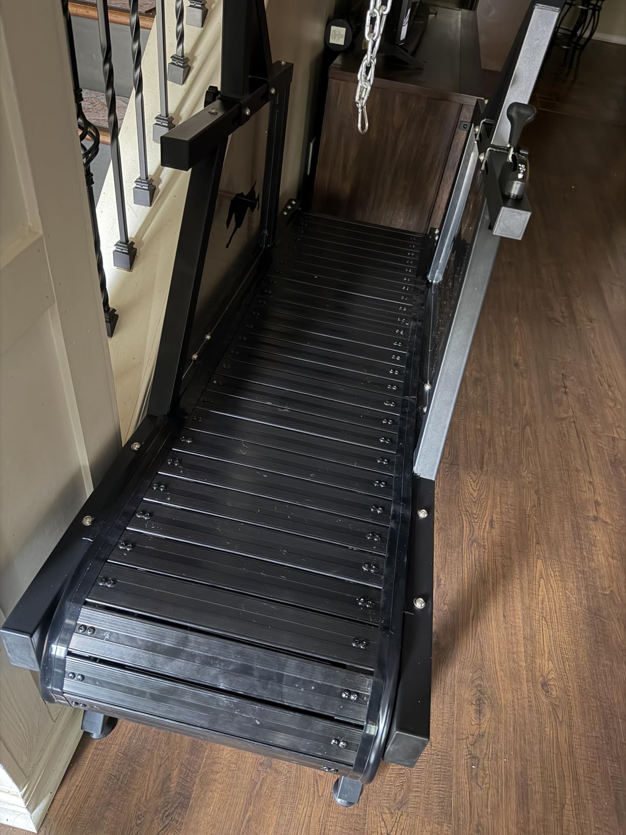 HotFeed Dog Slat Mill for Medium Dogs, Doggy Treadmill with Brake & Plastic Track, Dog Pacer Treadmill to Keep Active and Fit, Up to 300LBS customer photo 2
