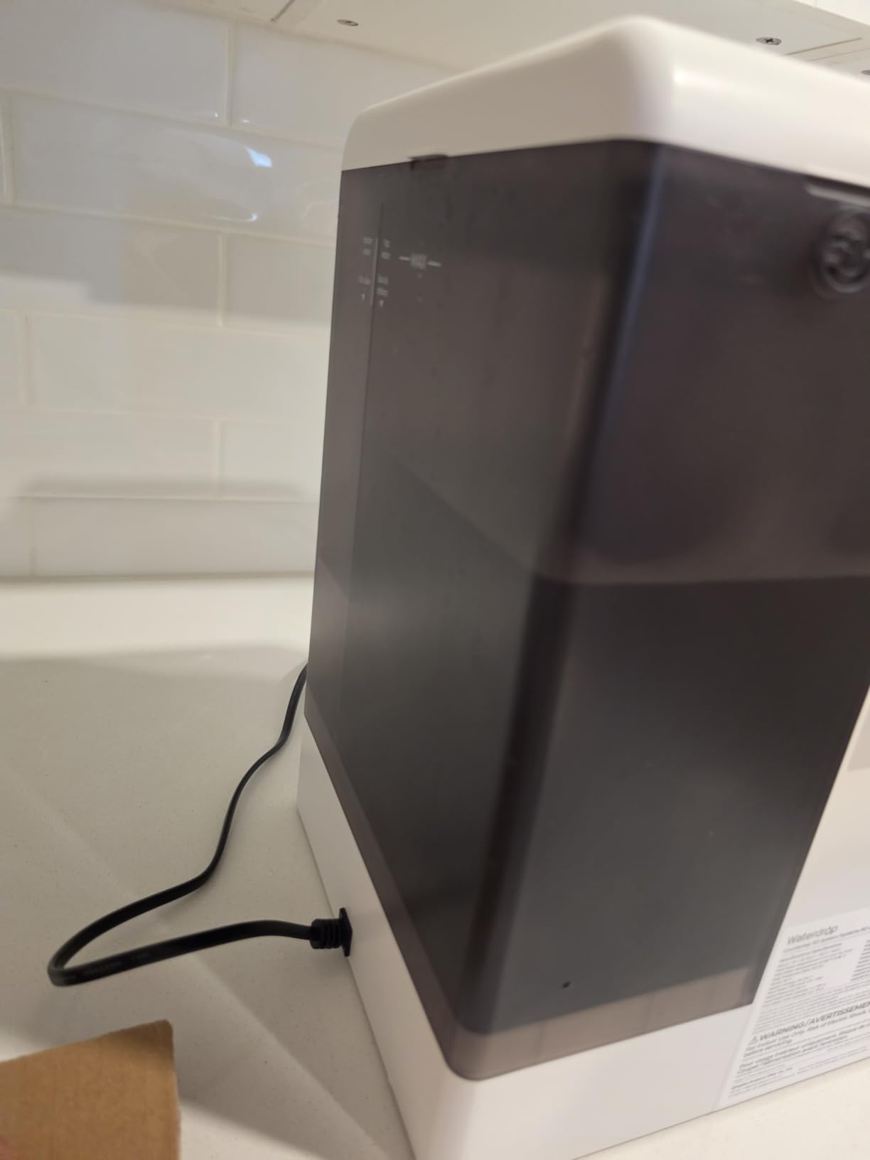 Waterdrop M6SL Mineral Reverse Osmosis Water Filter Countertop, Room-Temp | Glass Pitcher, NSF/ANSI 58 Certified, 8-Stage RO Filtration System, Reduce PFAS/TDS, 3:1 Pure to Drain, Installation-Free customer photo 2
