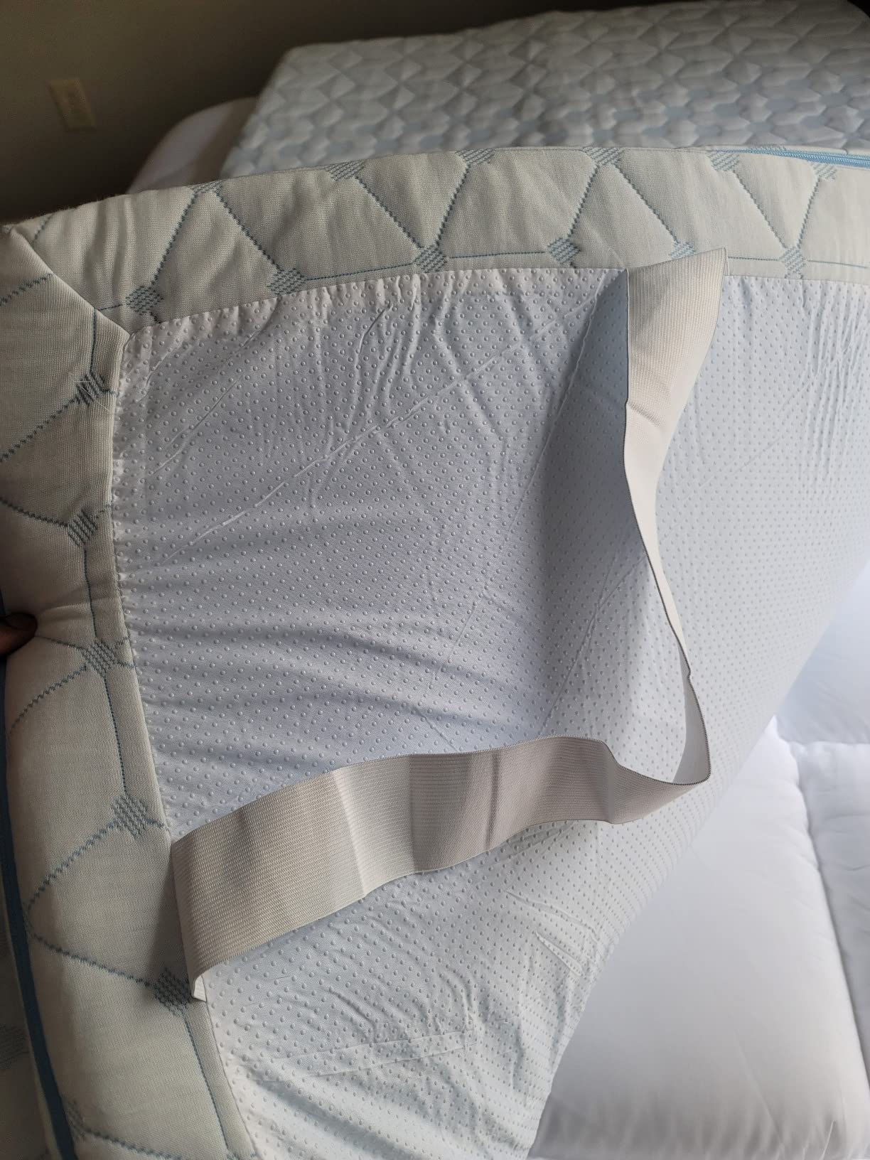 Sleepmax Extra Firm King Mattress 12 Inch, Hybrid Mattress Pain Relieving | Hotel-Collection Bed in Box, Extra Lumbar & Hip Support, Spine Alignment, 365-Night Trial & Forever warranty, Fiberglass-Free customer photo 1