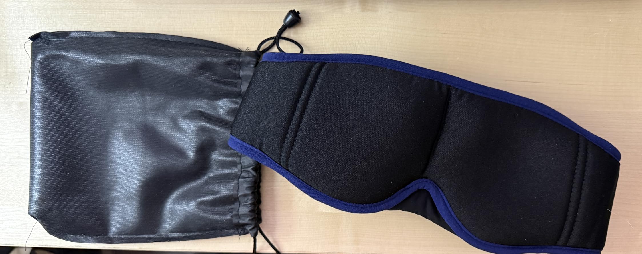 Bamboo Cotton Bluetooth Sleep Mask, 2 in 1 3D Soft Sleep Mask with Sleep Headphones, Sleep Eye Mask with Timming Setting, Blackout Sleeping Mask for Side Sleepers, Women Men customer photo 1