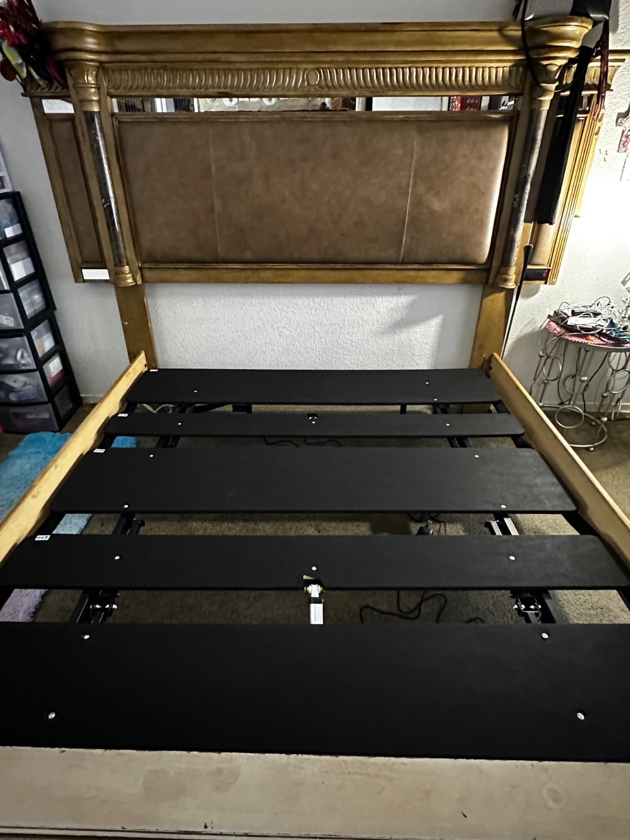 Mixcous Queen Adjustable Bed Base with Zero Gravity & Anti-Snore | Zero Gravity Anti-Snore Mode, Head & Foot Incline, Wireless Remote Control, Easy Assembly, Heavy Duty Frame customer photo 2