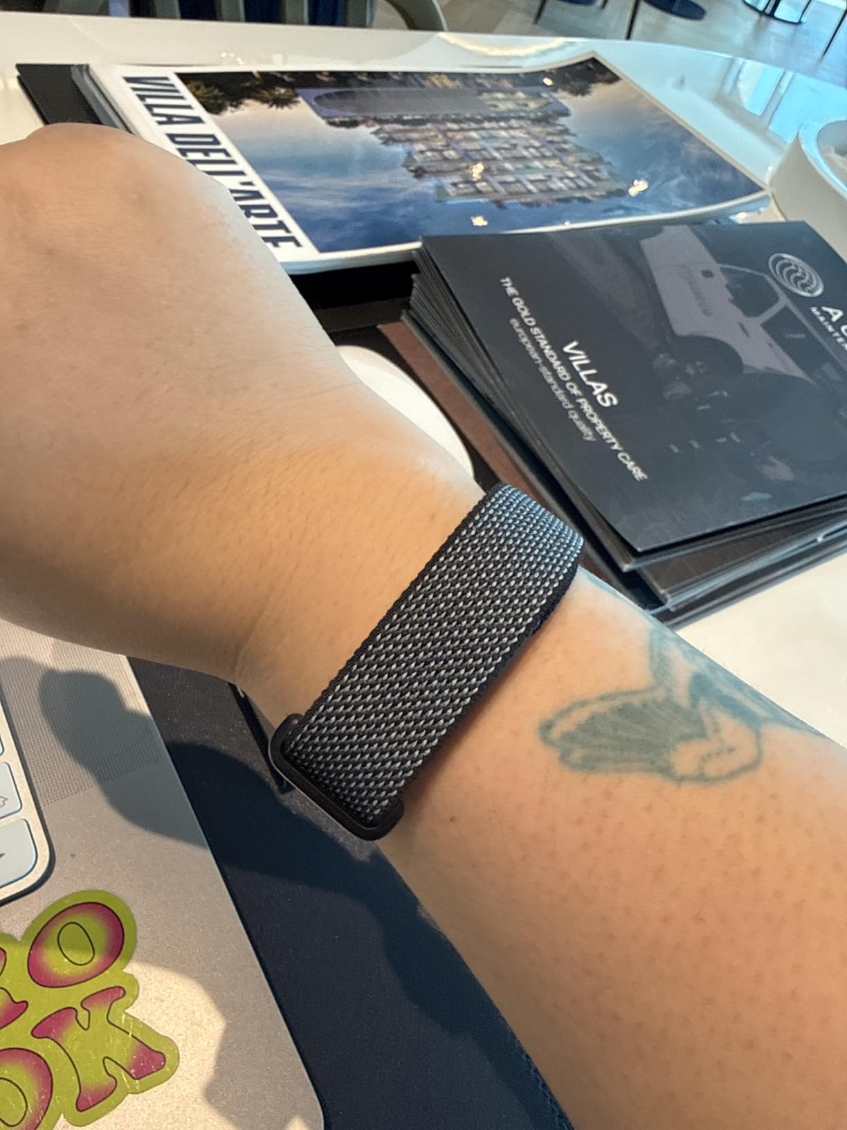 Google Fitbit Air Special Edition Stephen Curry - Screenless Tracker - Rye | Fitness, heart rate, & sleep tracking, personalized AI-powered coaching, up to 7 days battery life customer photo 1