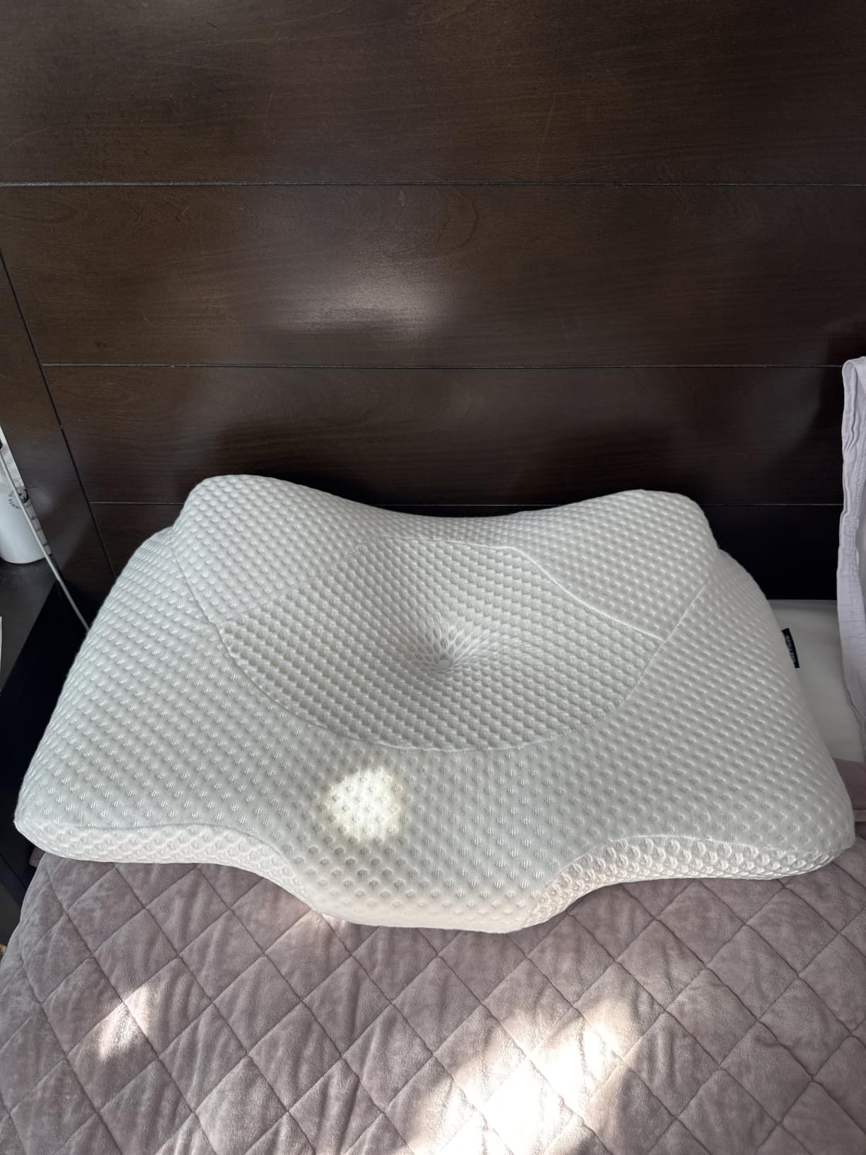 Osteo Cervical Pillow for Neck Pain Relief, Hollow Design Odorless Memory Foam Pillows with Cooling Case, Adjustable Orthopedic Bed Pillow for Sleeping, Support for Side Back Sleepers customer photo 2