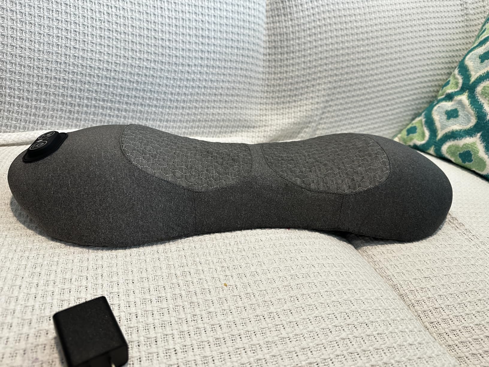 Smooth Spine Triple Fusion Back Massager with Heat - Sciatica Pain Relief & Spine Decompression Device, Deep Tissue Massager for Lower Back Pain, Office Chair and Home Use for Chronic Sufferers customer photo 1