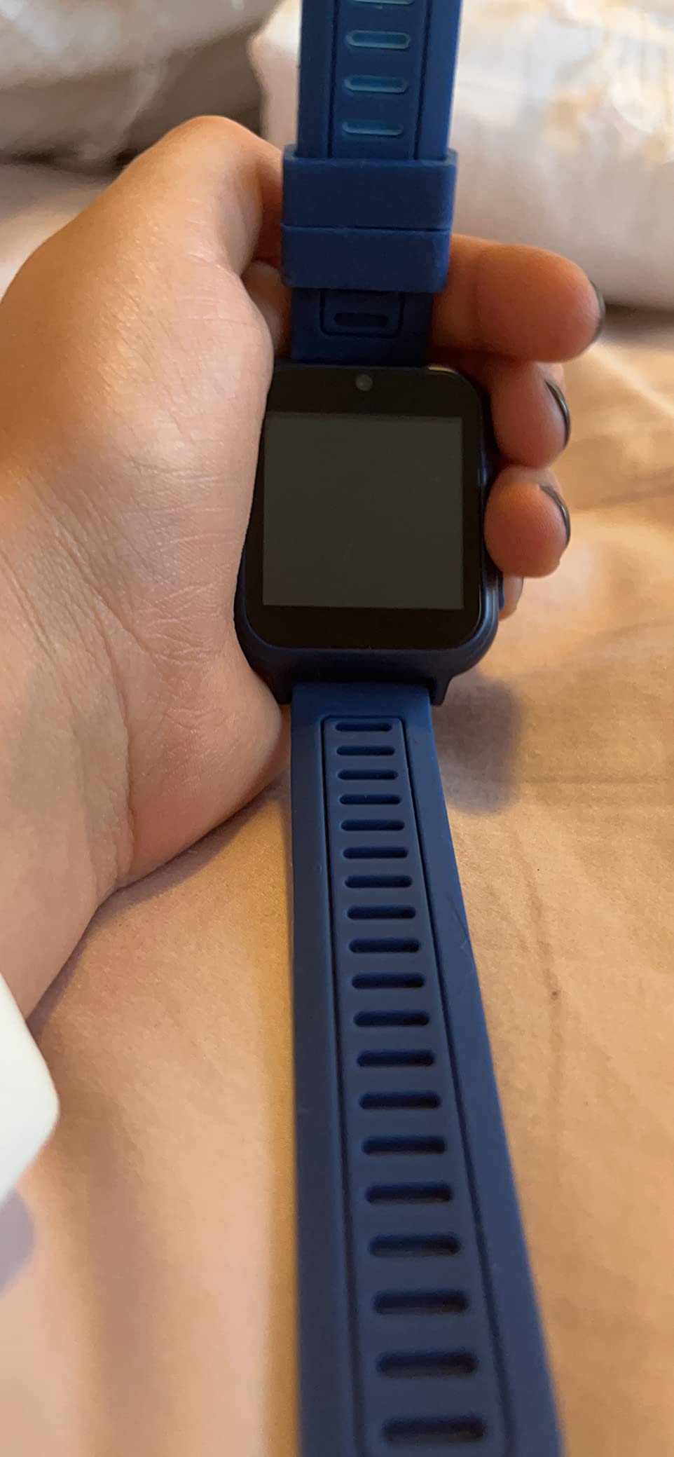 4G Kids Smart Watch Boys with GPS Tracker & Call Phone, Watches for Kids Age 5-12 with SOS Calling, School Mode Parental Controls 12/24 Hr Text Message HD Video Call Voice Chat (Light Blue) customer photo 1
