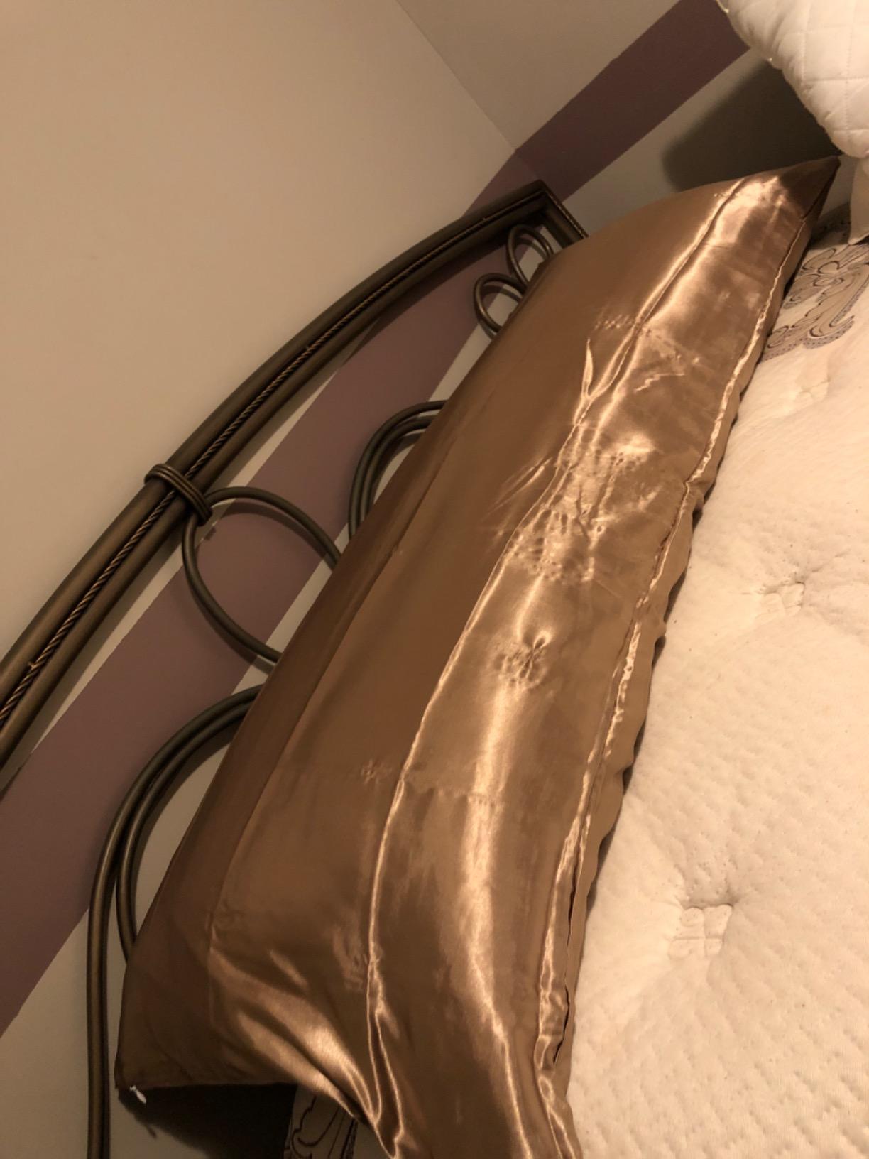 Goose Feather and Down Pillows Standard Size Set of 2, Luxury Bed Pillows customer photo 2