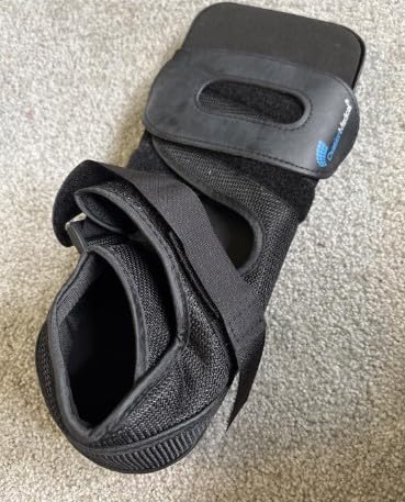 Ovation Medical Post Op Shoe - Lightweight, Non-Slip, Adjustable Orthopedic Walking Shoe with Rocker Sole for Foot Surgery Recovery - Cast Shoe for Men and Women - Left or Right Foot (Medium) customer photo 2