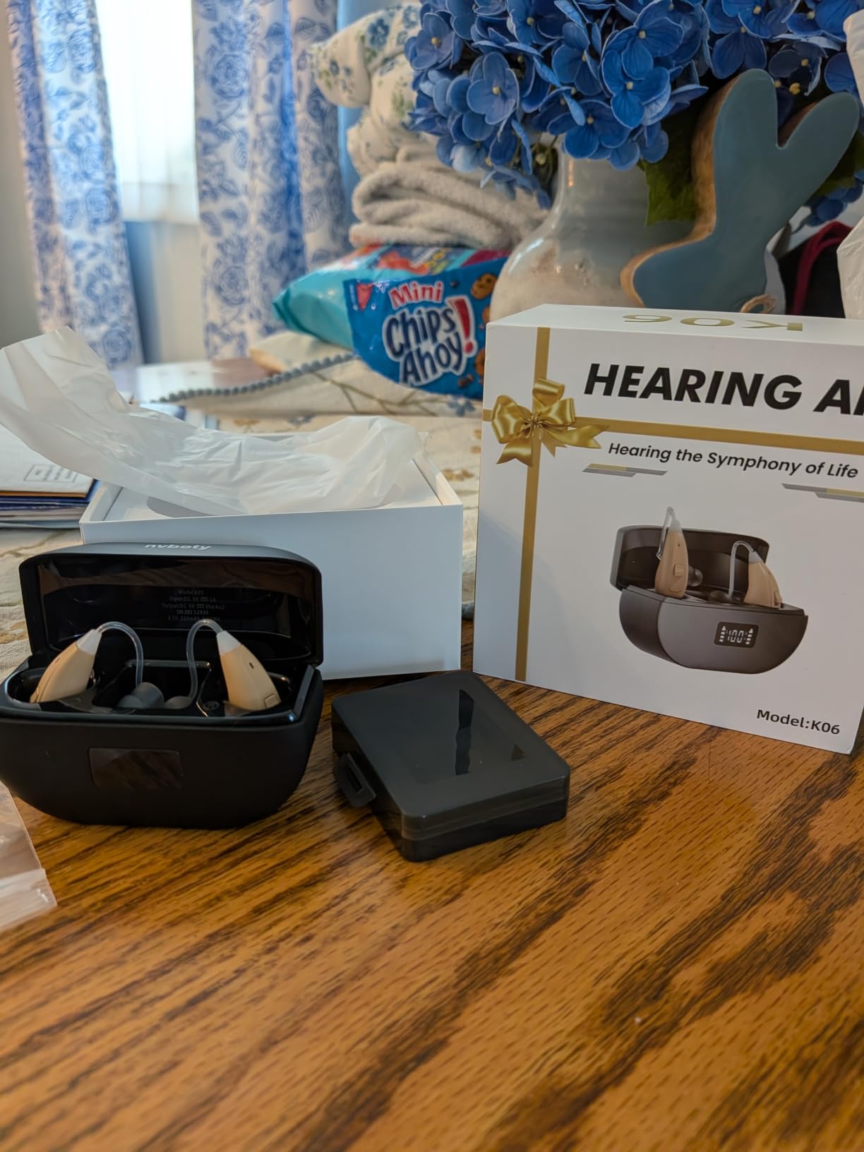 OTC Hearing Aids for Seniors & Adults, Hearing Aids with Noise Cancelling and 5-Level Volume Control, Hearing Amplifier with Ergonomic Comfort Fit, Easy to Use and Delivers Clear Sound customer photo 1