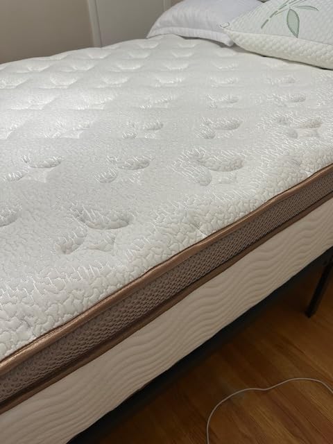 BedStory Extra Firm Mattress Queen - 14 Inch Hybrid Mattress for Back Lumbar Pain Relief - Low Motion Transfer & Individually Pocketed Springs, CertiPUR-US, 365 Nights Trial customer photo 2
