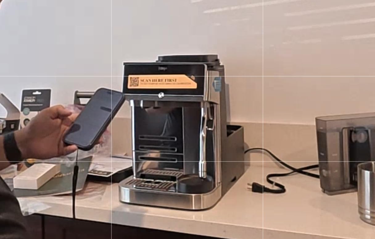 Ninja AutoBarista Fully Automatic Espresso, 10 Drink Options, AE1001 | One Touch Hot & Iced, Built-in Coffee Grinder, Milk Frother, Easy Self-Clean, Latte, Cappuccino, Cold Brew customer photo 1