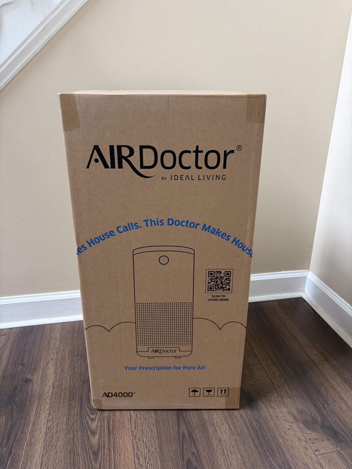 AIRDOCTOR AD4000 Air Purifier. Perfect for Large Rooms, Basements Up to 2,776 ft2. Removes Smoke, Dust, Pet Hair, Odors, Pollen. Hospital-Grade UltraHEPA & Premium Carbon Filtration customer photo 2