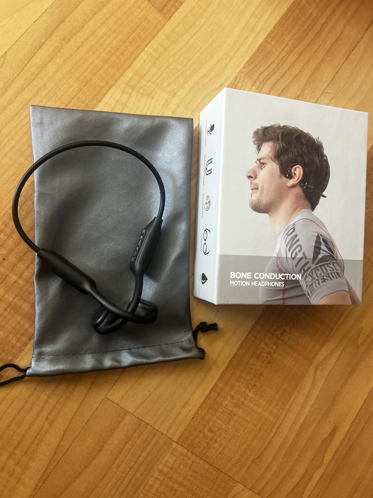 Bone Conduction Headphones for Swimming, Waterproof Swimming Headphones customer photo 1
