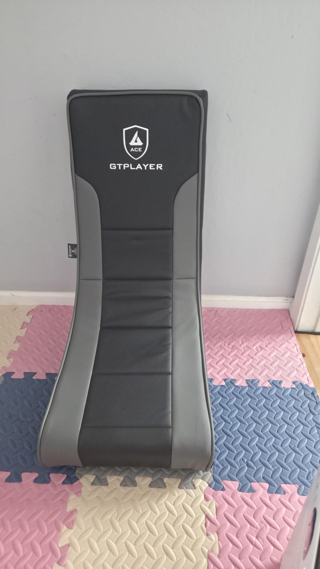 GTPLAYER Floor Rocker Gaming Chair - Adjustable Angle Limiter, Ultra Lightweight Ergonomic Floor Rocking Game Seat for Gaming and Lounging, Black customer photo 1