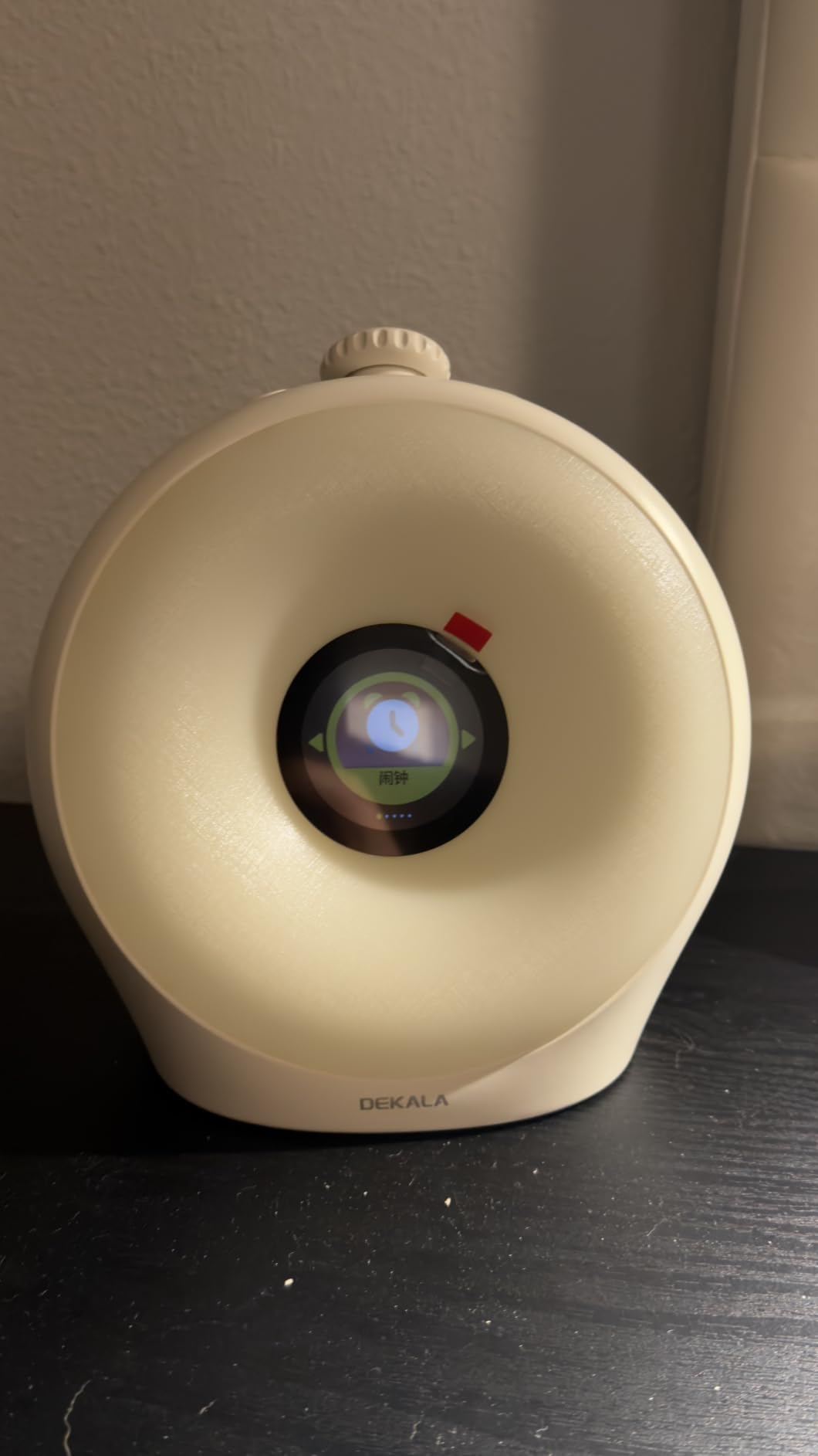Dekala Sunrise Alarm Clock for Heavy Sleepers with Pulse Wake, Sunset Sound Machine with Breathing Ambient Light, Loud Alarm for Bedrooms, Wake Up Light, Digital Color Display & 7 Themes, No App customer photo 1