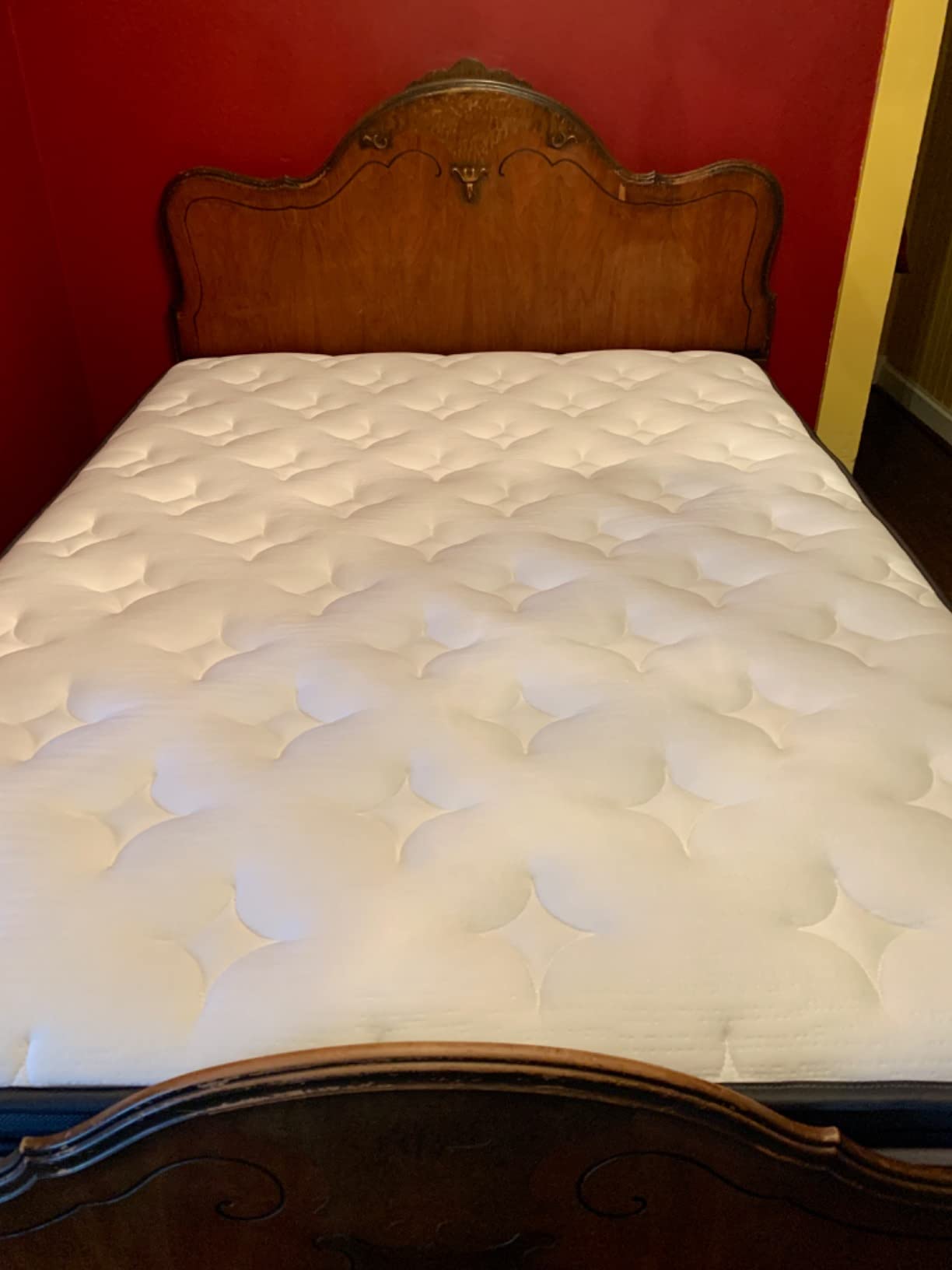 12 Inch Firm Queen Mattress - Hybrid Mattresses in a Box | with Back and Lumbar Hip Support, Fiberglass Free, CertiPUR-US Certified - 365 Nights Trial & 10 Years Warranty customer photo 1