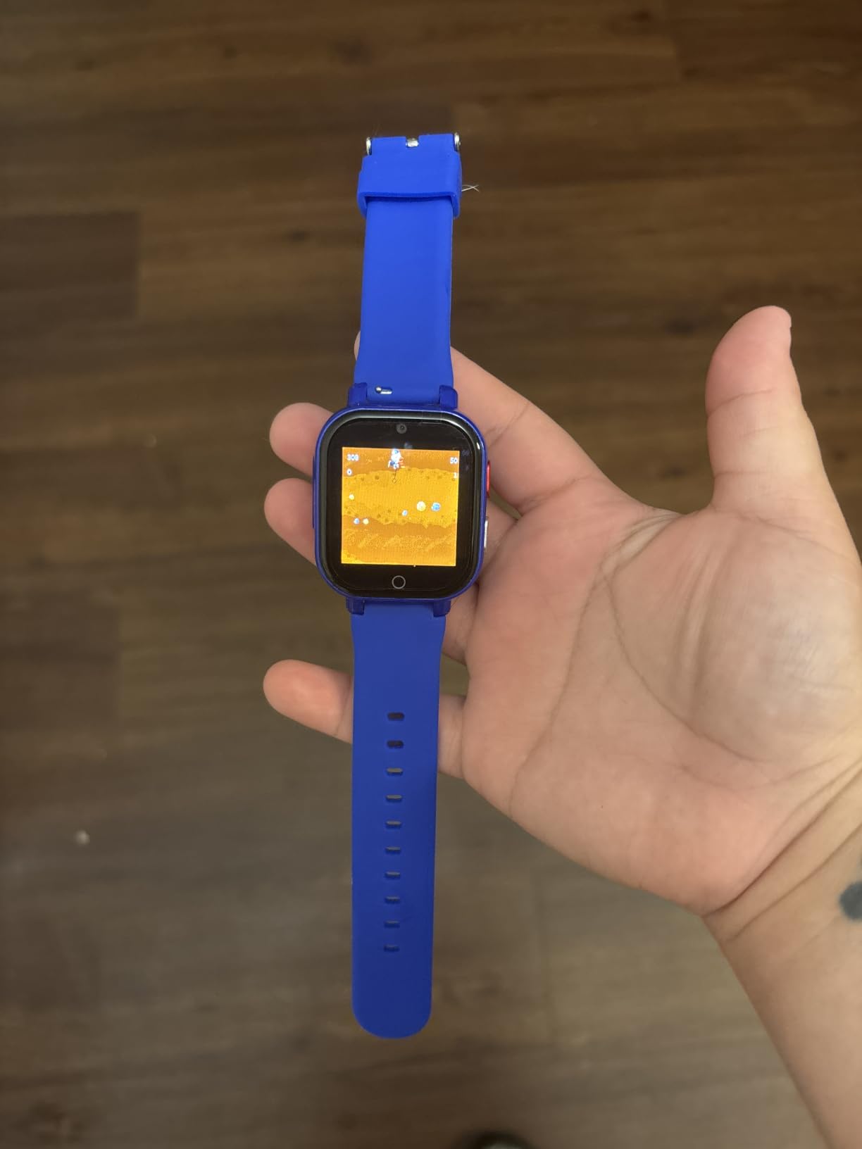 4G Kids Smart Watch with GPS Tracker, Video & Voice Call, SOS, WiFi, IP68 Waterproof, AI Smart Features, Parental Control Phone Watch for Boys Girls Age 4-12 (SIM Card Included) customer photo 1