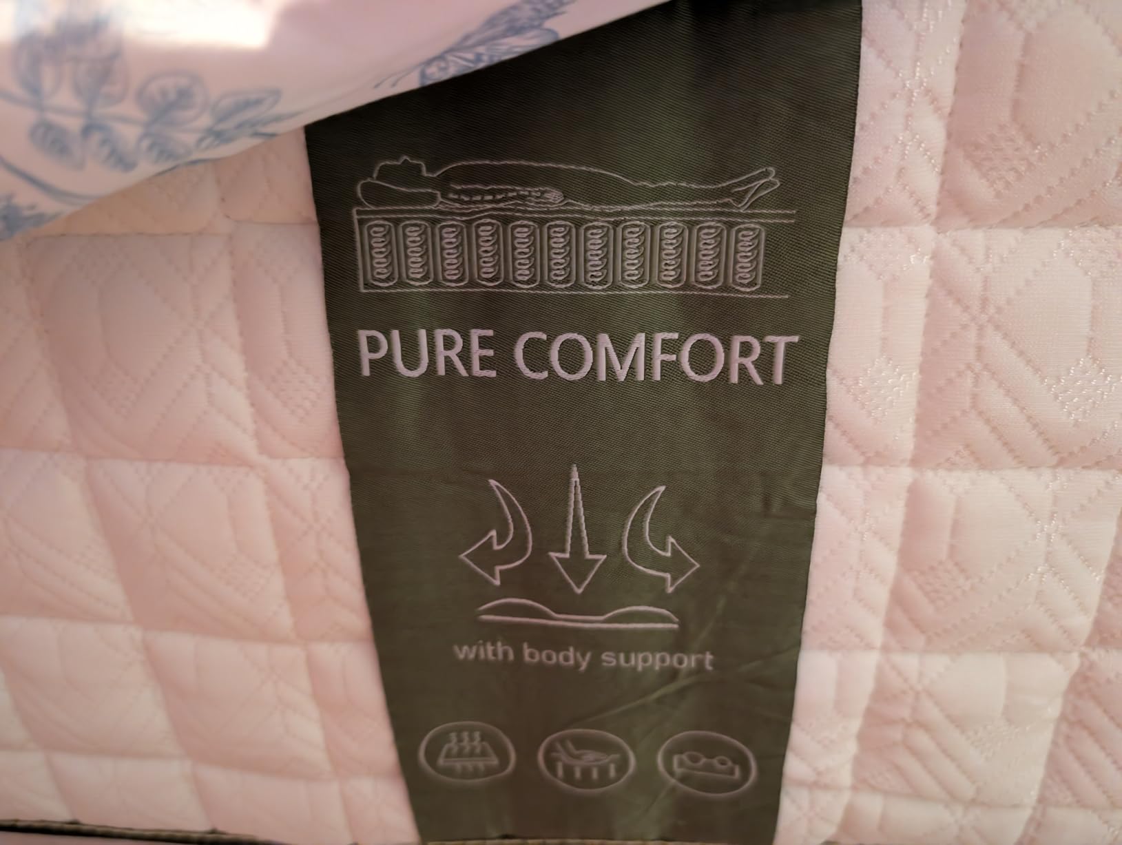BedStory Firm 13 Inch Mattress Queen, Luxury Hybrid Mattress for Back Pain Relief with Zoned Lumbar Support, Hotel Collection Deep Sleep Mattresses, 365 Nights Trial, 10-Year Warranty customer photo 2