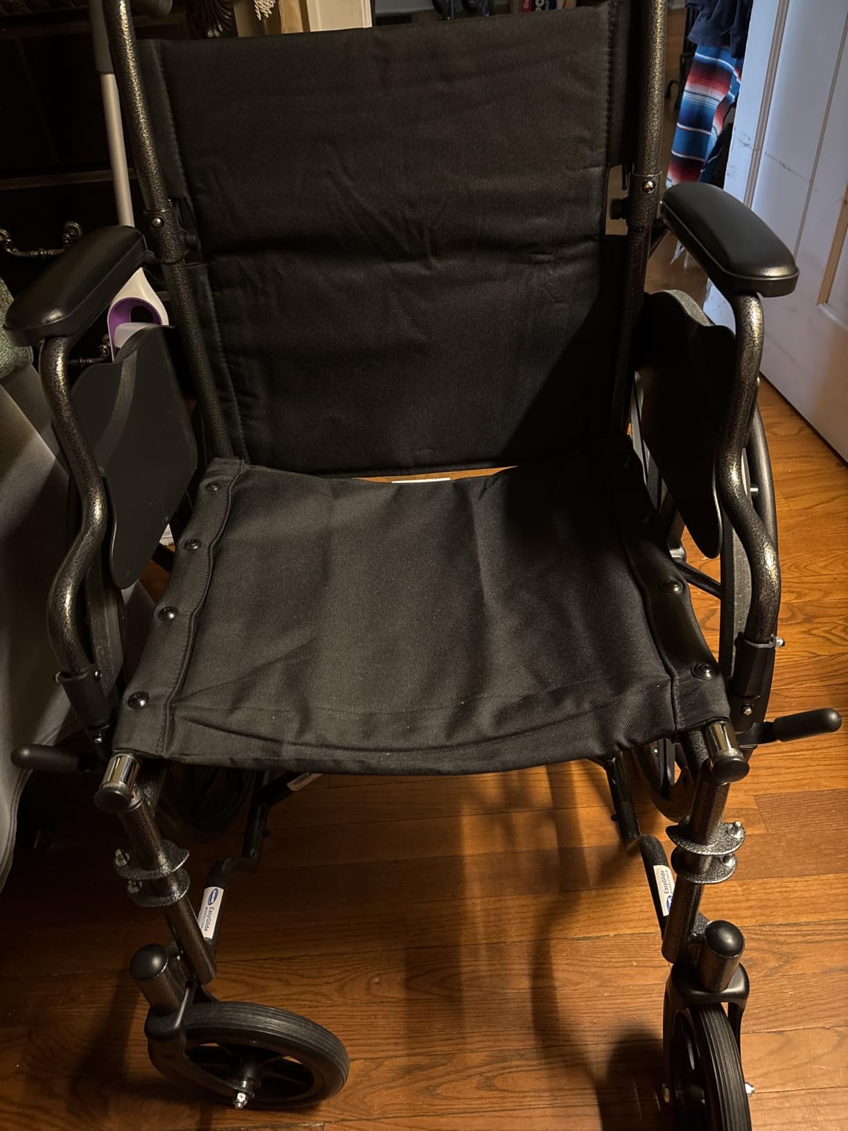 Invacare Wheelchair for Adult, Compact Folding Manual Wheel Chair with Flip-Back & Removable Desk-Length Arms, Fold-Down Backrest, Lightweight Design, Swing-Away Footrests, 300lb Weight Capacity customer photo 1