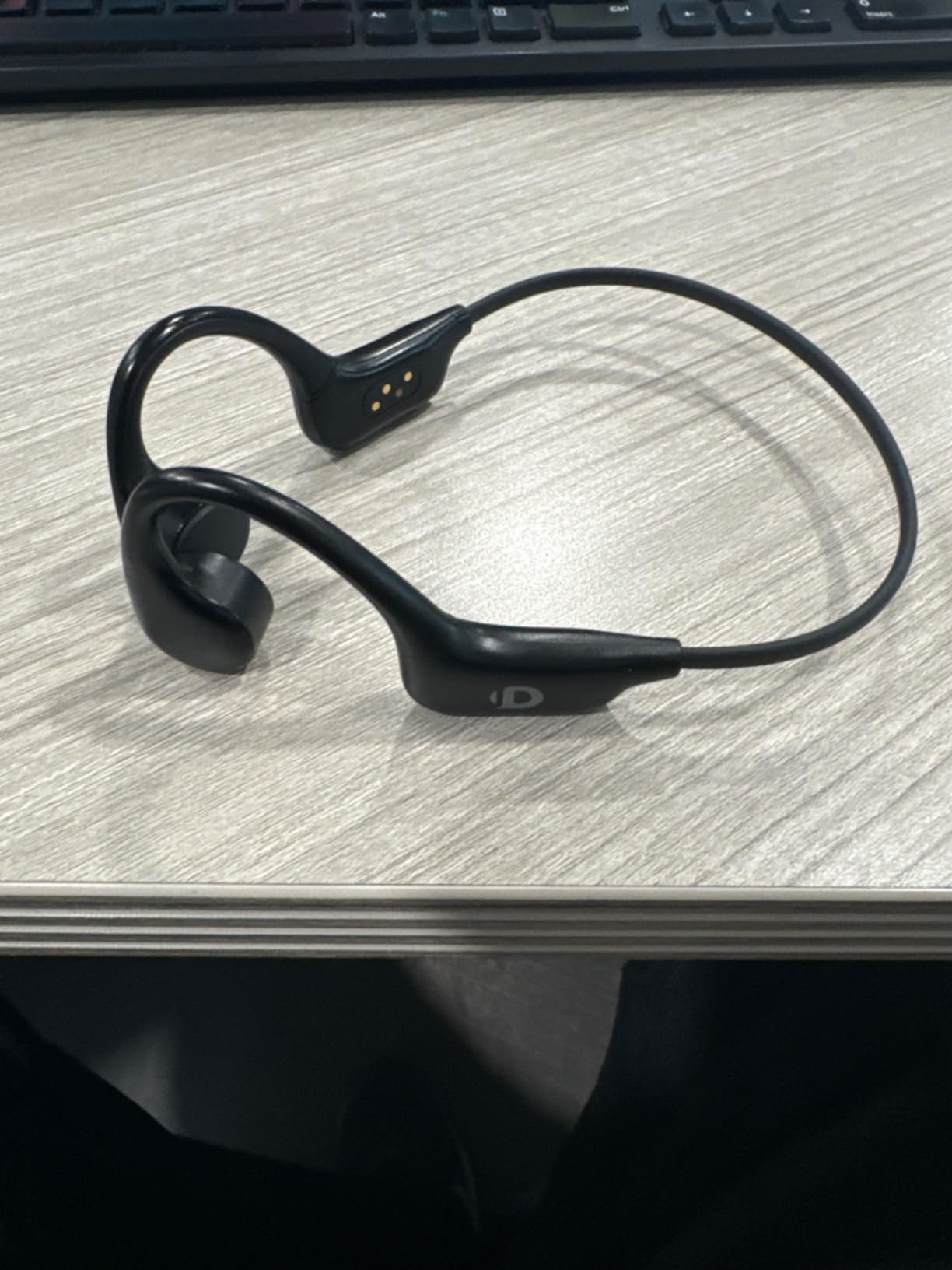 DEMICEA Open Ear Sport Headphones, Wireless Bone Conduction Earphones, Built-in 32GB MP3 customer photo 2