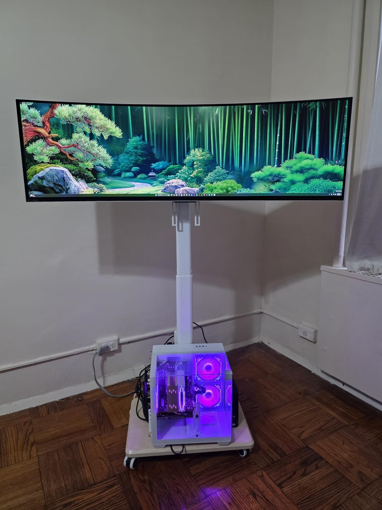 Gaming PC Desktop Computer, GeForce RTX 3050 8GB GDDR6, Ryzen 7 4700LE, 16GB DDR4 RAM, 512GB NVMe SSD, WiFi 6 Prebuilt Tower for Gaming, Streaming, Content Creation customer photo 1