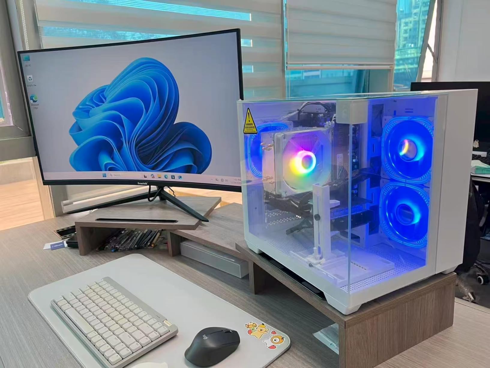 Gaming PC Desktop Computer, GeForce RTX 3050 8GB GDDR6, Ryzen 7 4700LE, 16GB DDR4 RAM, 512GB NVMe SSD, WiFi 6 Prebuilt Tower for Gaming, Streaming, Content Creation customer photo 2