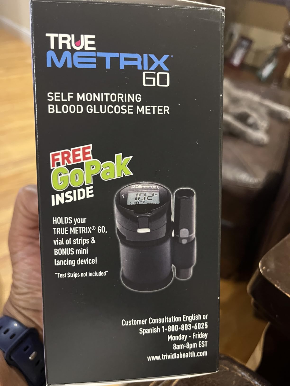 TRUE METRIX Meter Value Kit, Blood Glucose Monitor, Testing Supplies | Includes Blood Glucose Meter, Case, 60 Test Strips, 10 Lancets, Lancing Device, Control Solution - Fast, Easy Testing at Home customer photo 1