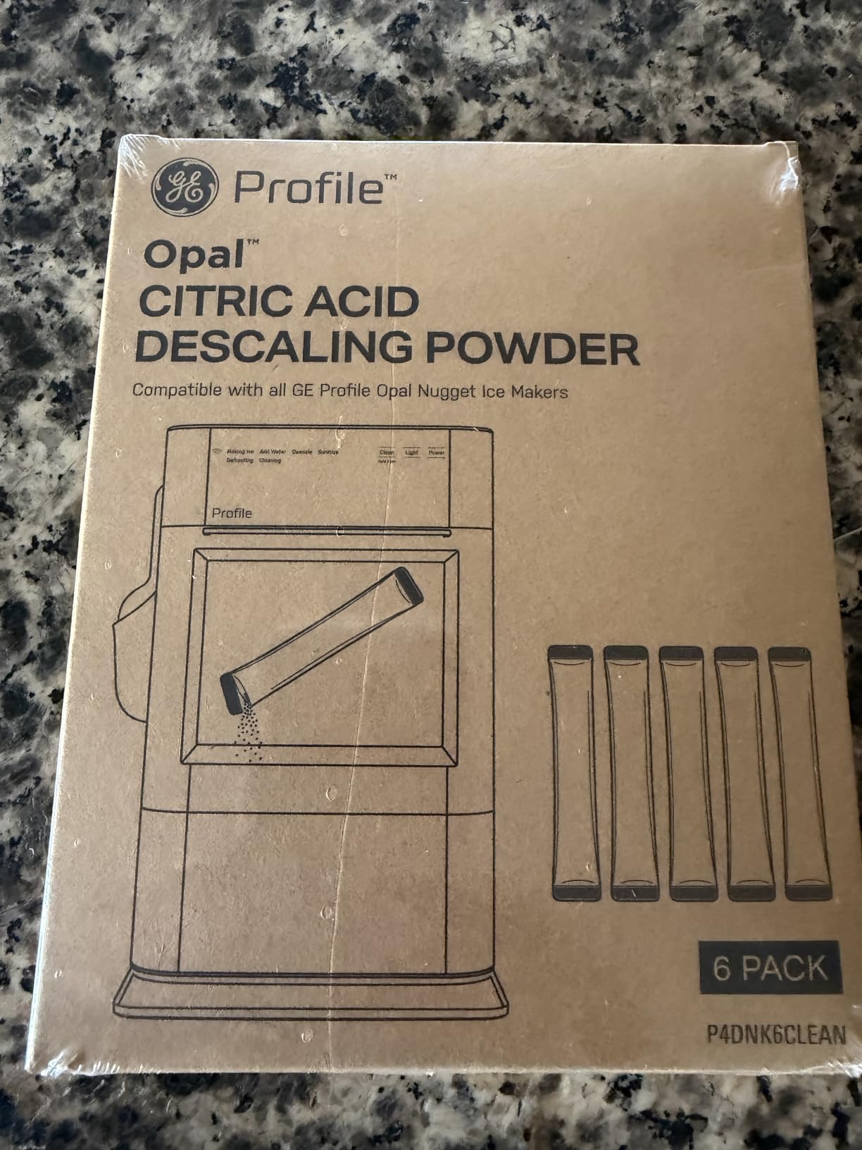 GE Profile Opal MINI PRO Nugget Ice Maker w/Side Tank, Portable Countertop Pebble Ice Machine, 36 lbs/Day, Top Fill, 6 Pack Descaler & Scoop, Stainless Steel customer photo 1