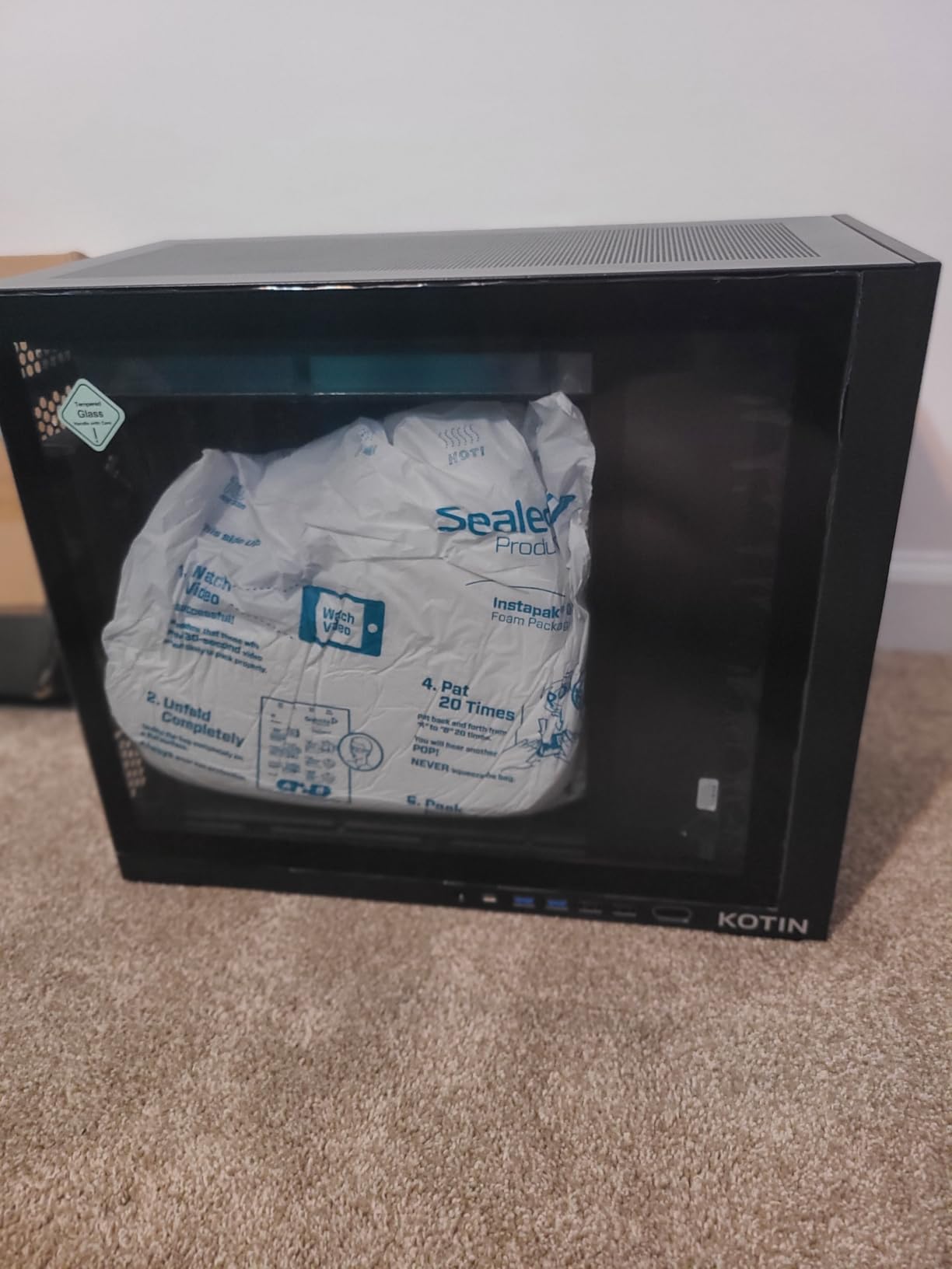 KOTIN Gaming PC Desktop, Ryzen 7 9800X3D, RTX 5070 12GB, 32GB DDR5, 1TB SSD, 11.3