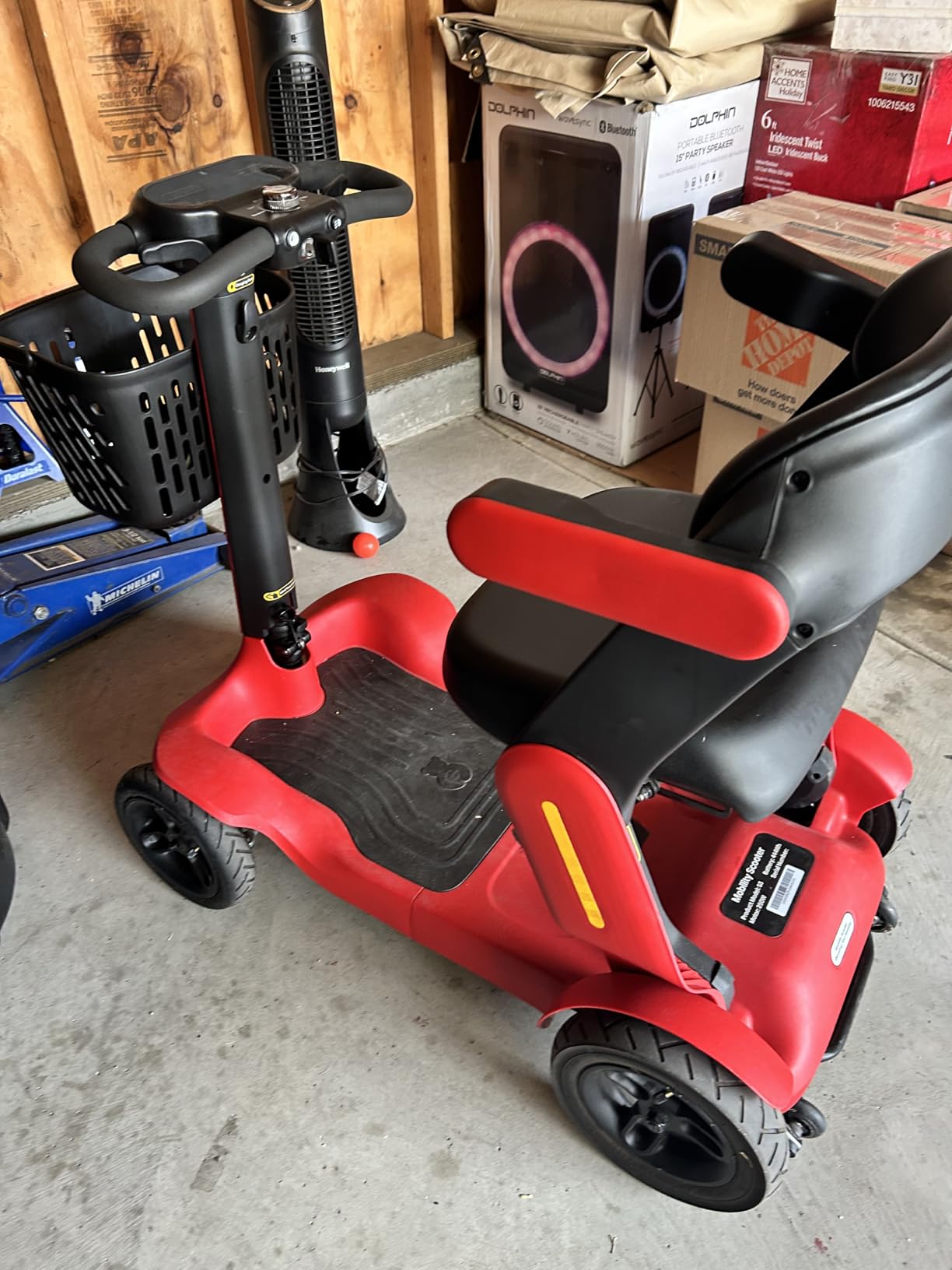 PAISEEC S3 Mobility Scooter for Seniors, 25/40 Mi, 2-Step Fold, Lightweight | 300 lbs Capacity, Smart AI Speed Control, All-terrain Electric Mobility Scooter for Adults, Long Range Travel Scooter customer photo 2