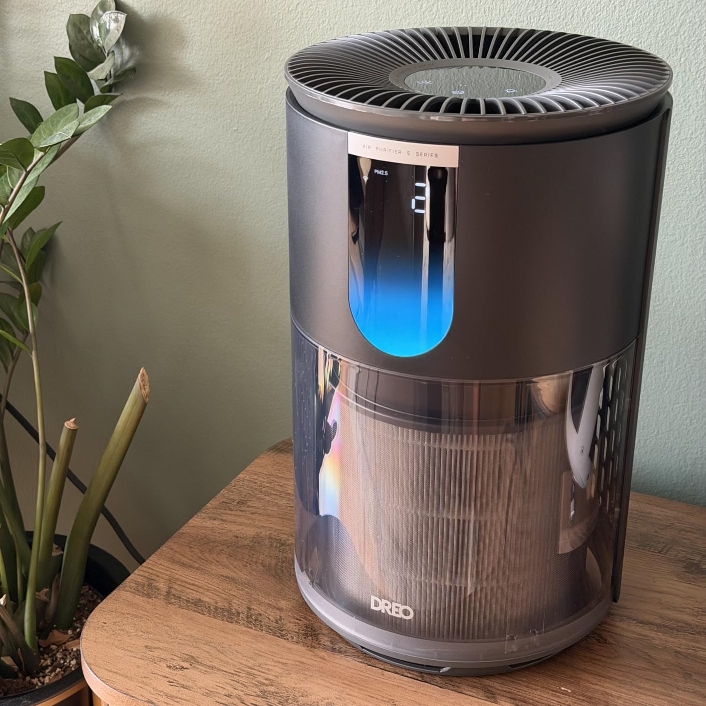 DREO Smart HEPA Air Purifier for Home, Up to 1176 ft², Air Cleaner for Large Rooms & Bedrooms, Wi-Fi/Voice/Alexa, PM2.5 Monitor, DR-HAP009S (Dreo 539S) customer photo 2