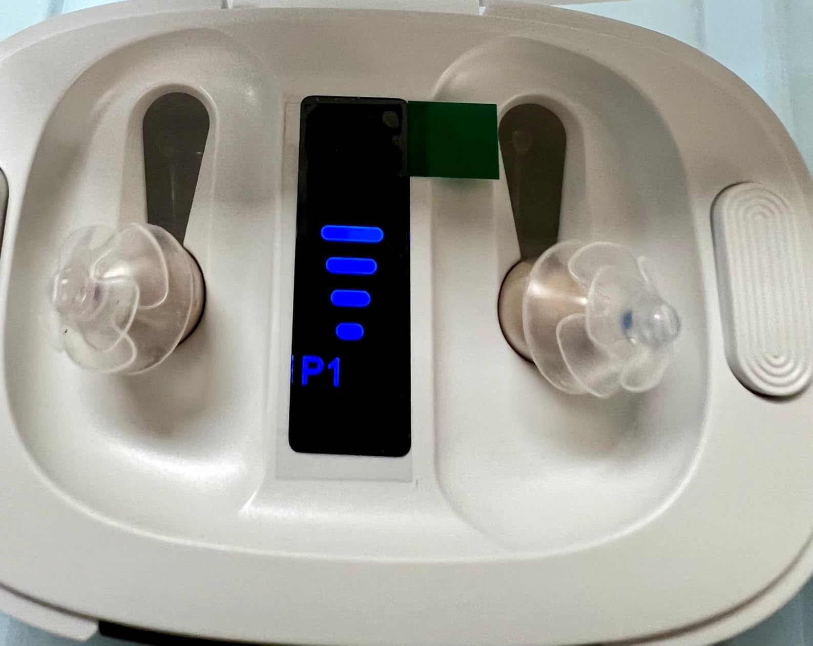 Ceretone Core One Pro OTC Hearing Aids for Seniors, Tiny Invisible Rechargeable Hearing Aids for Adults, Intricon Digital Chip, Wind Noise Reduction, Auto On/Off, Charging Case, Easy Volume Control customer photo 1