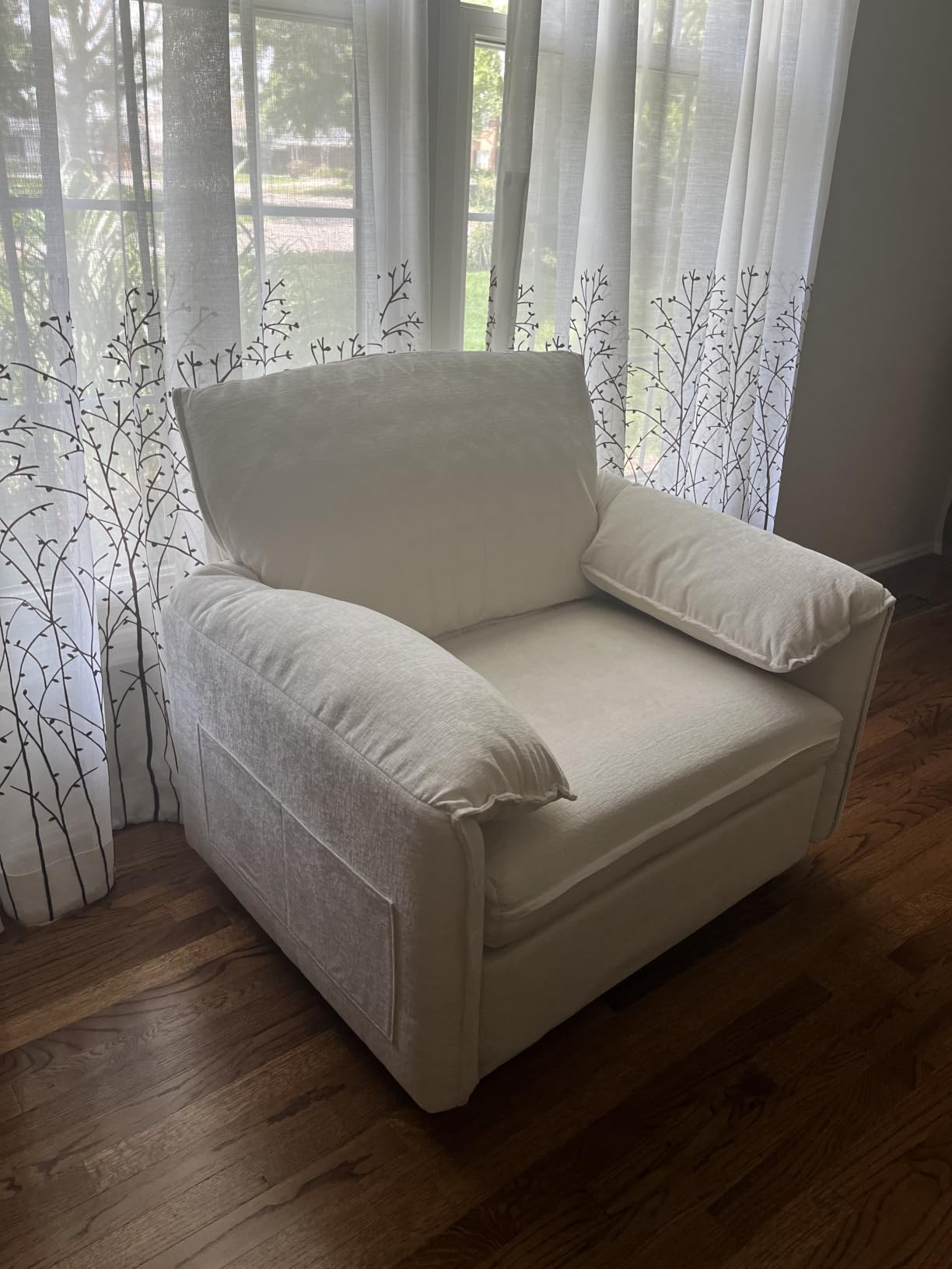 Korser Oversized Accent Chair, 39.3
