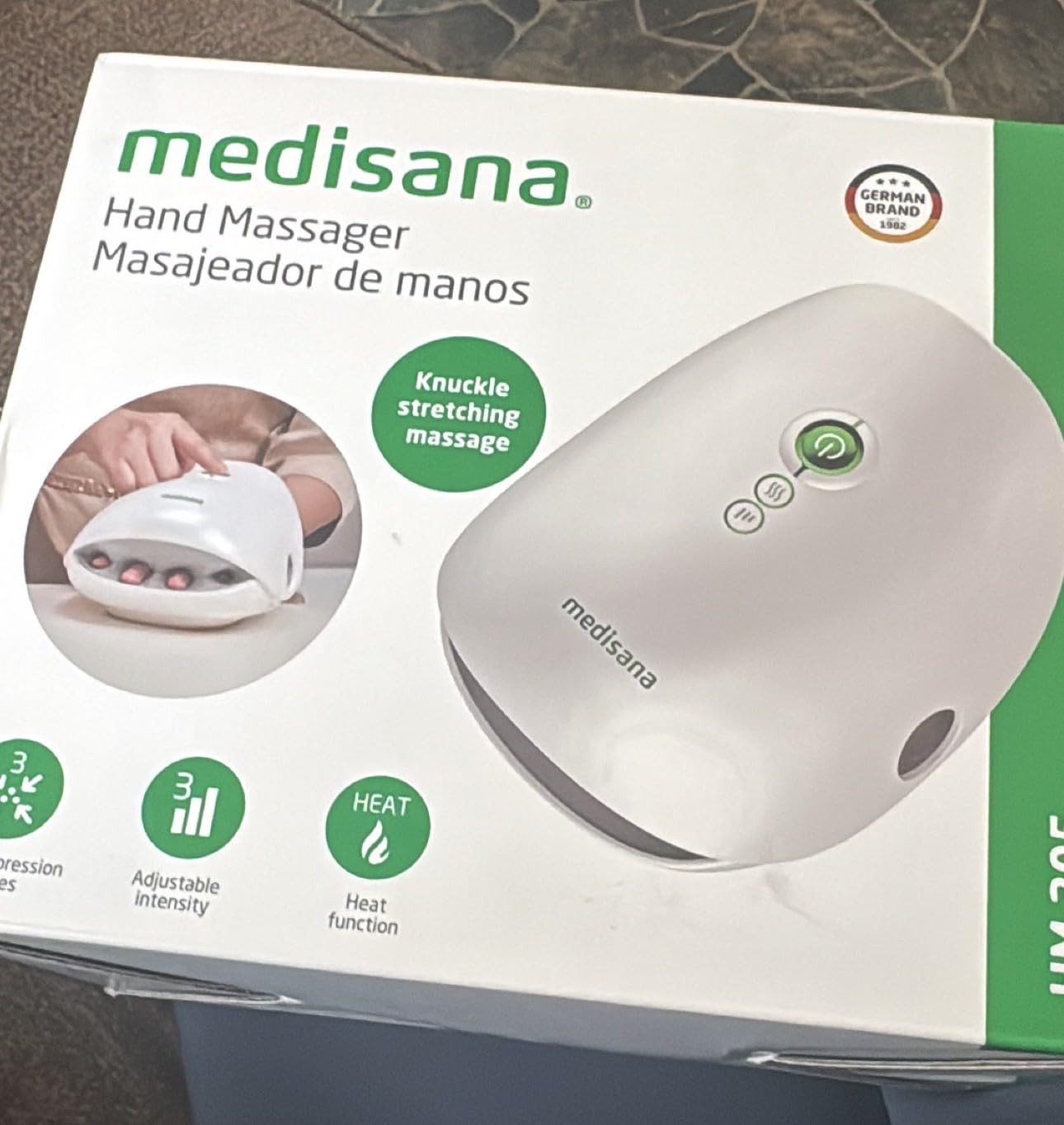 Medisana Cordless Hand Massager with Heat and Compression customer photo 1