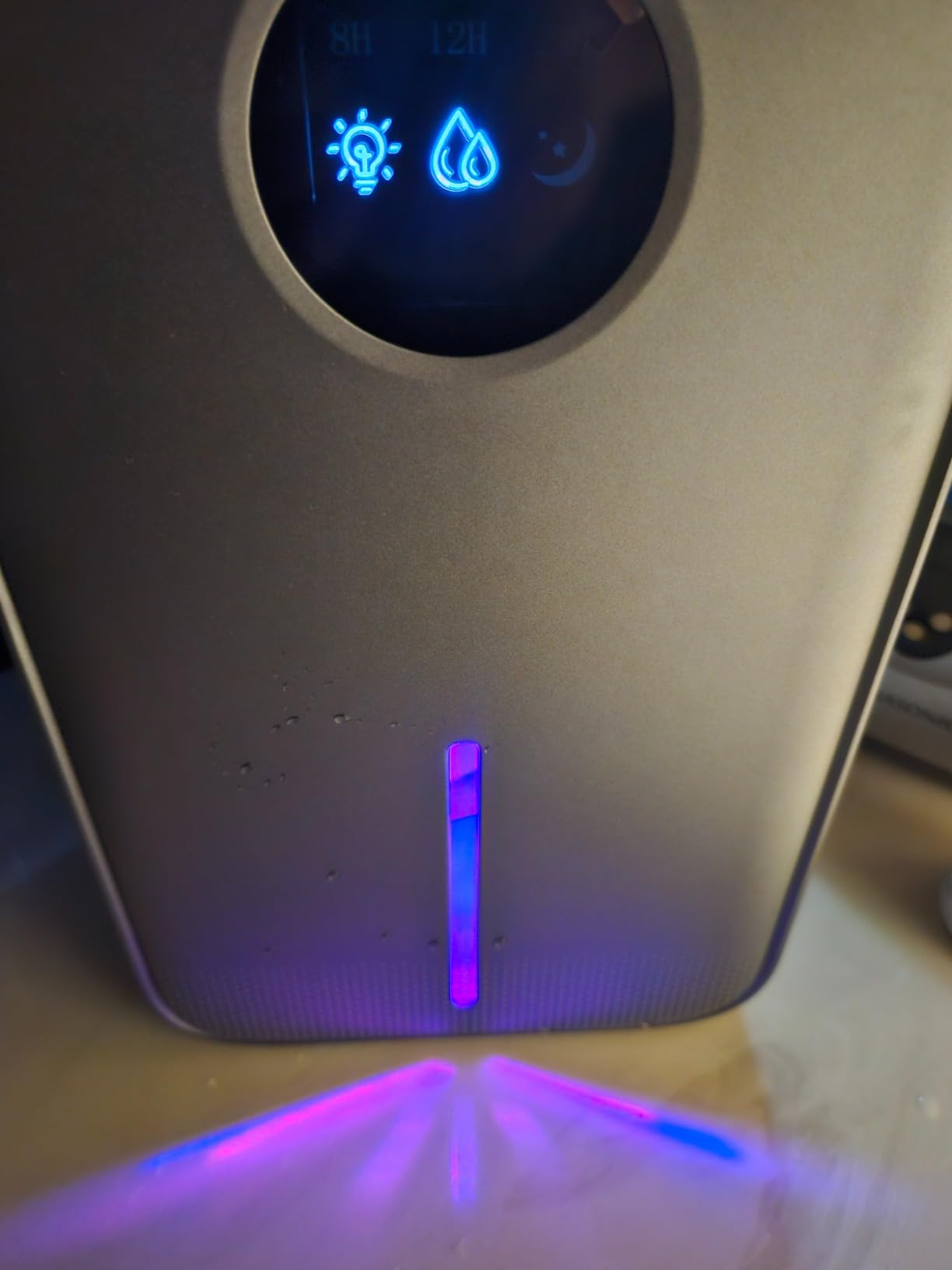 Dehumidifier, 35 oz Small Dehumidifiers for Home, Bathroom, Bedroom, Rooms, Ultra-Quiet with Sleep Mode, 7 Color Lights & Auto Shut Off, Compact & Portable for Closet, RV, Basement, Energy Saving customer photo 2