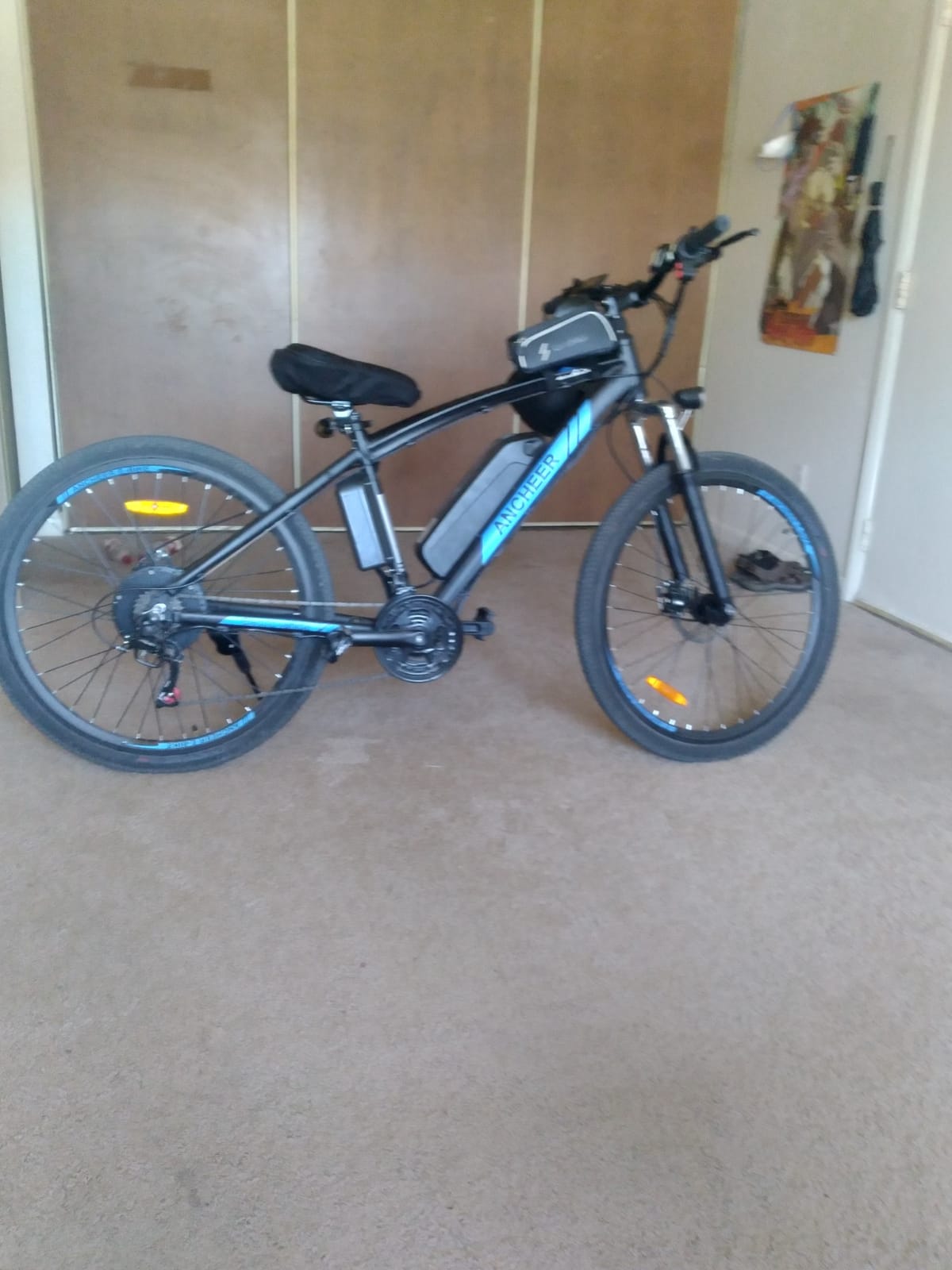 ANCHEER Electric Bike for Adults, 27.5