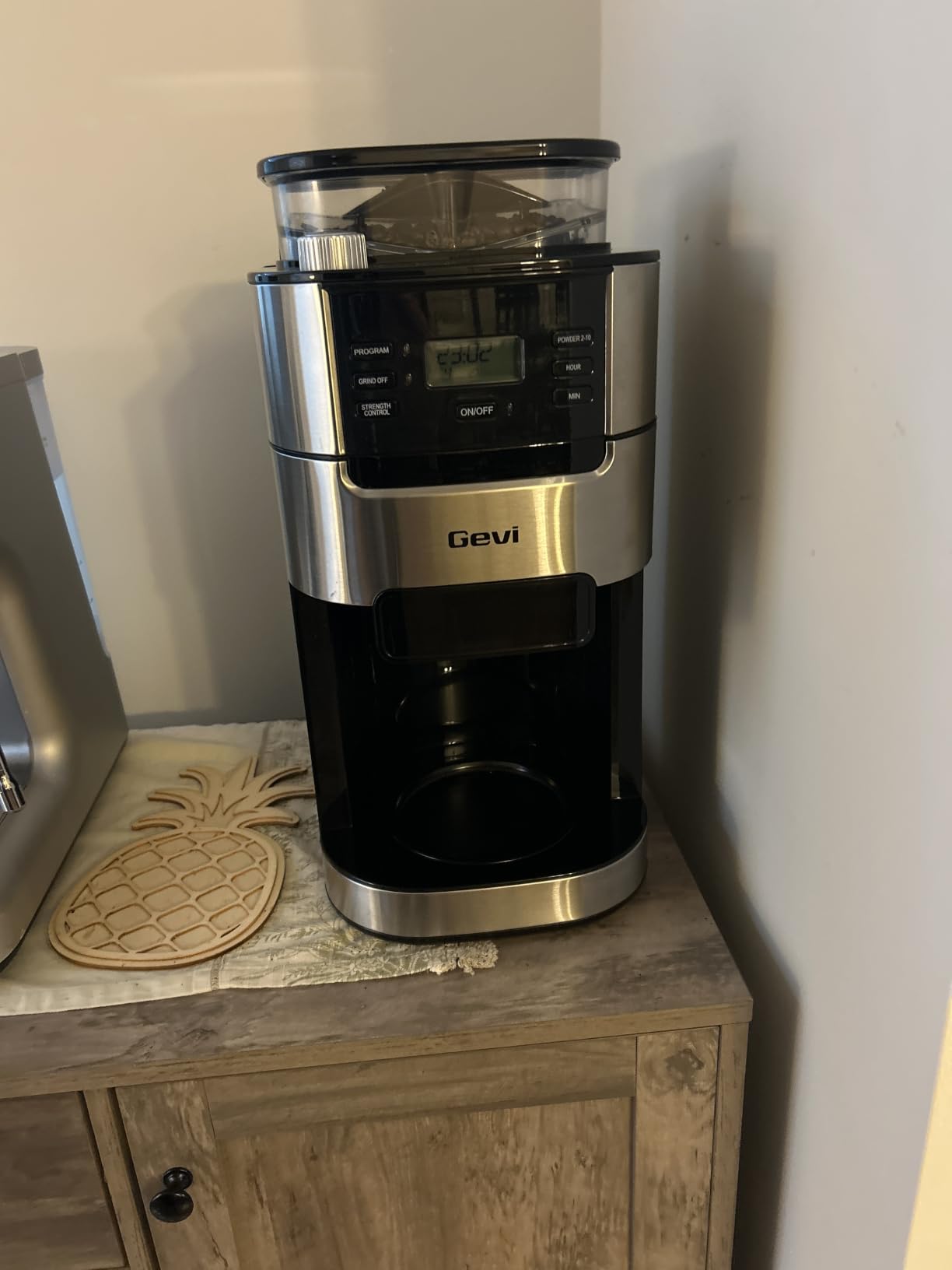 Gevi 10-Cup Drip Coffee Maker With Built-In Burr Grinder & Touch Screen customer photo 2