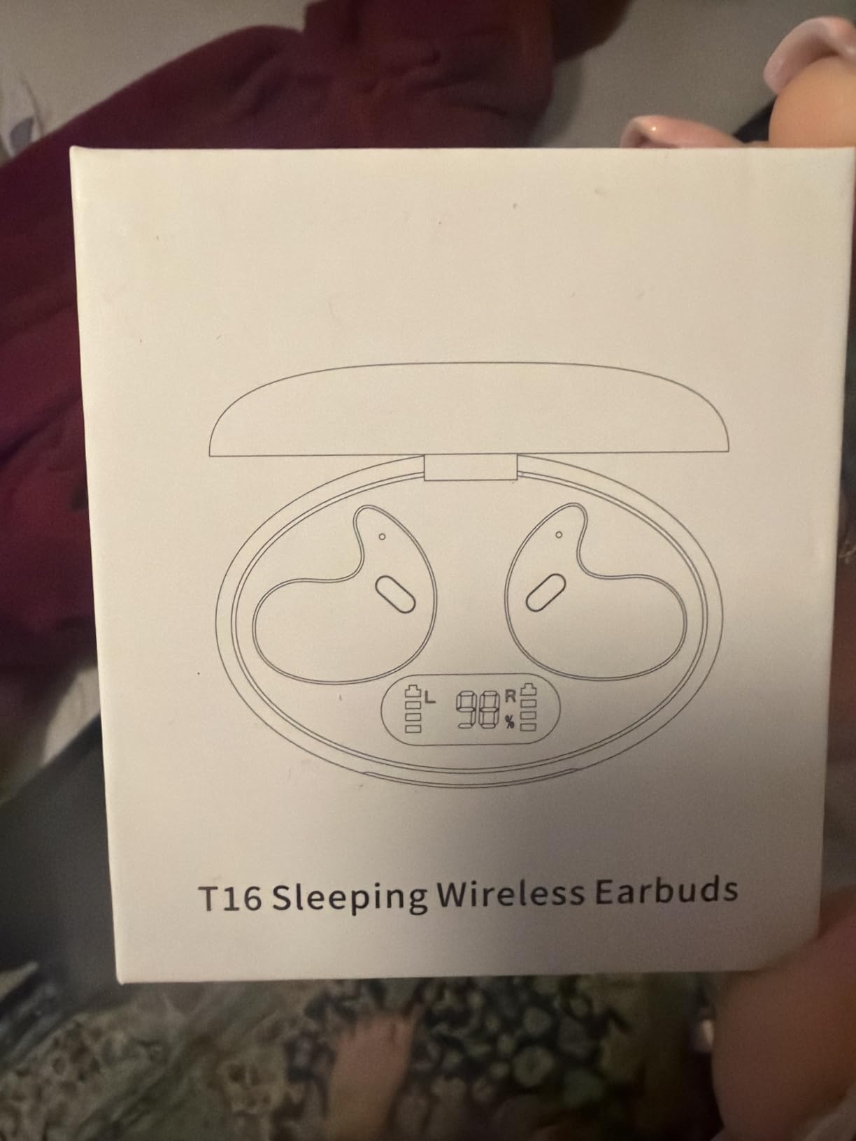 Sleep Earbuds Ultra-Thin Wireless Bluetooth 5.3 Earbuds for Side Sleepers, Noise Blocking Sleep Headphones with 6H Playtime, Ergonomic Mini Design for Small Ears, Deep Green customer photo 1