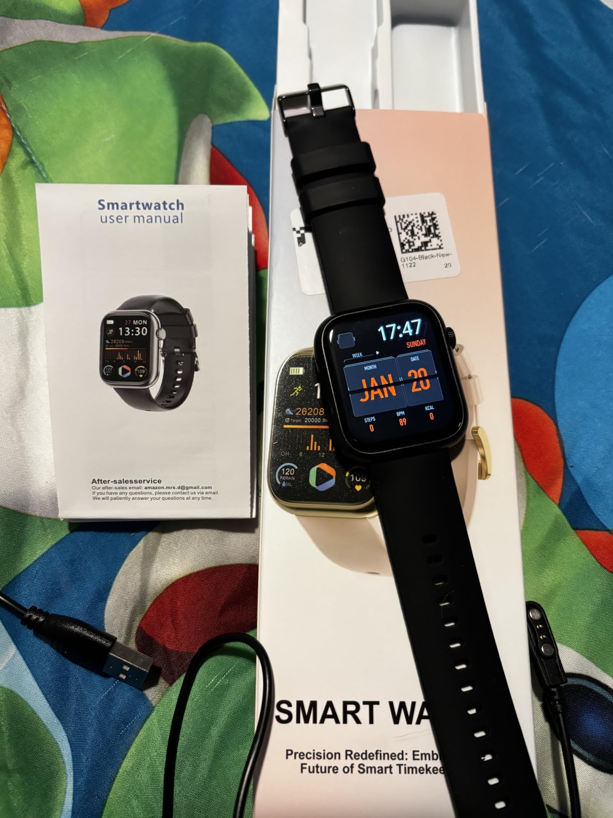 Smart Watch for Men Women (Answer/Make Call), 1.83