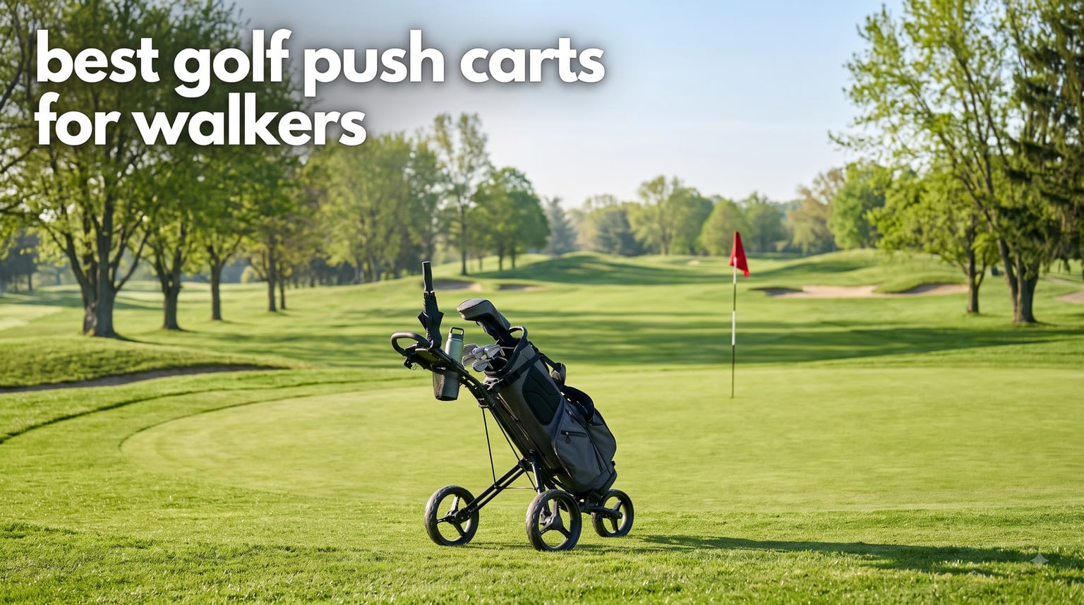 best golf push carts for walkers