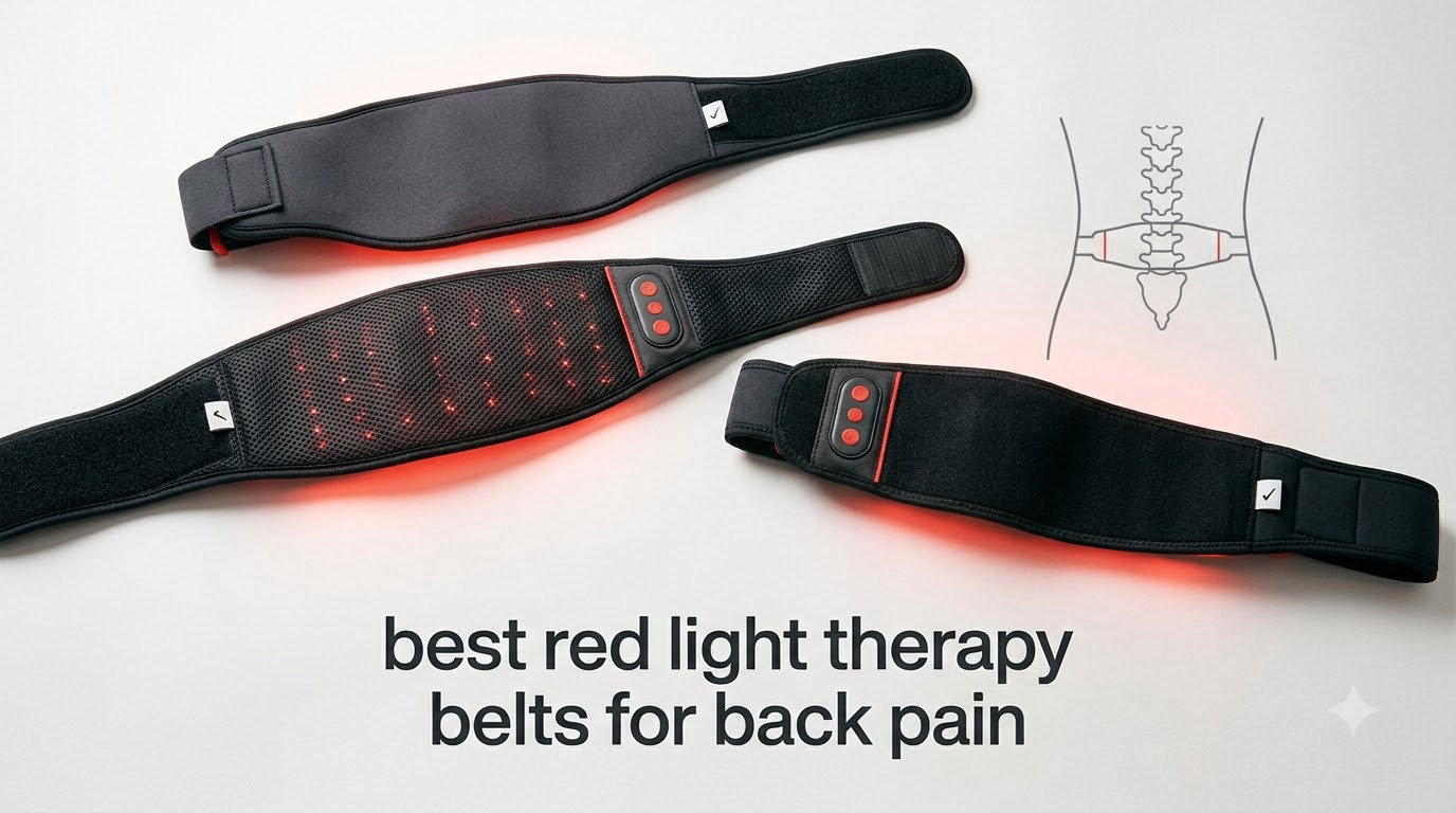 best red light therapy belts for back pain