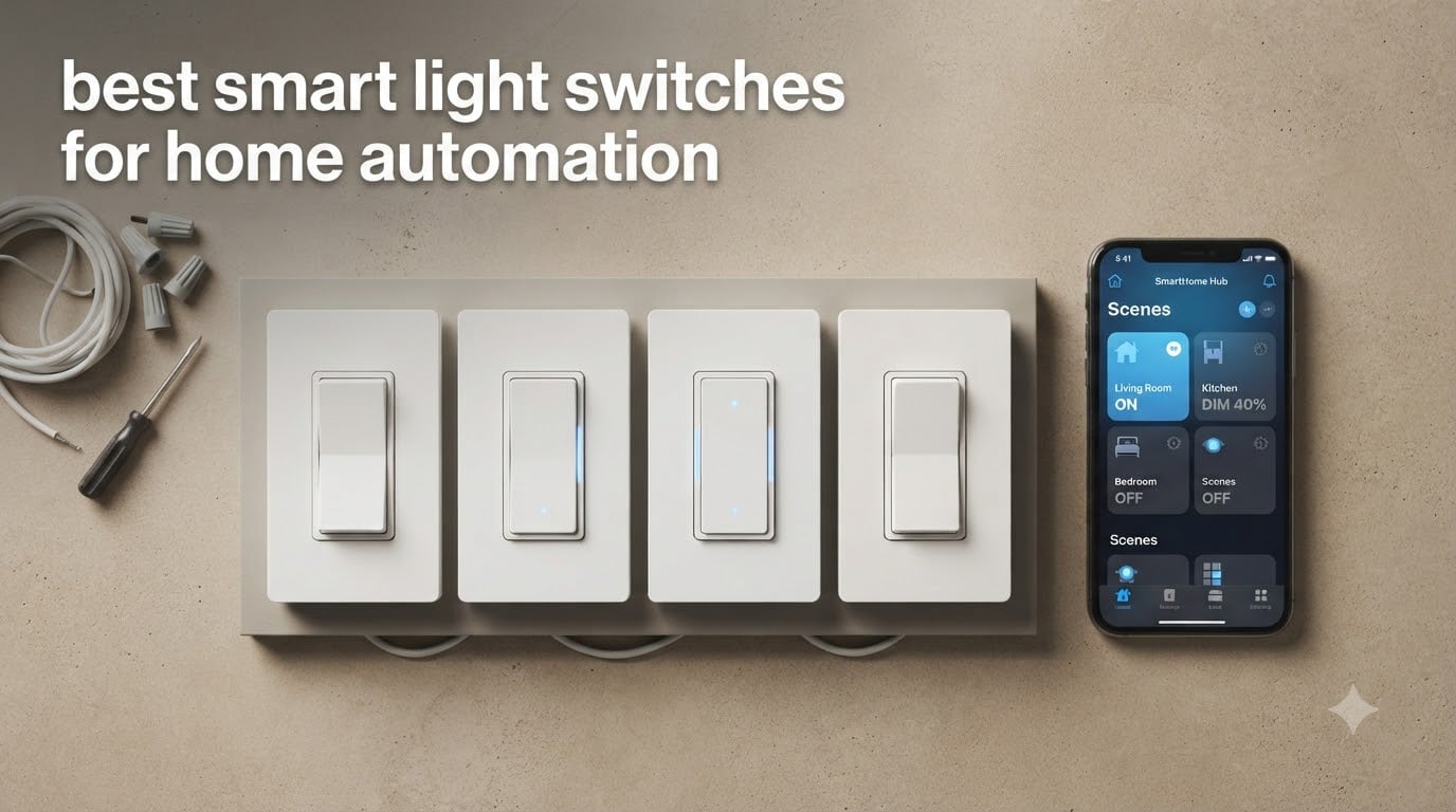 best smart light switches for home automation