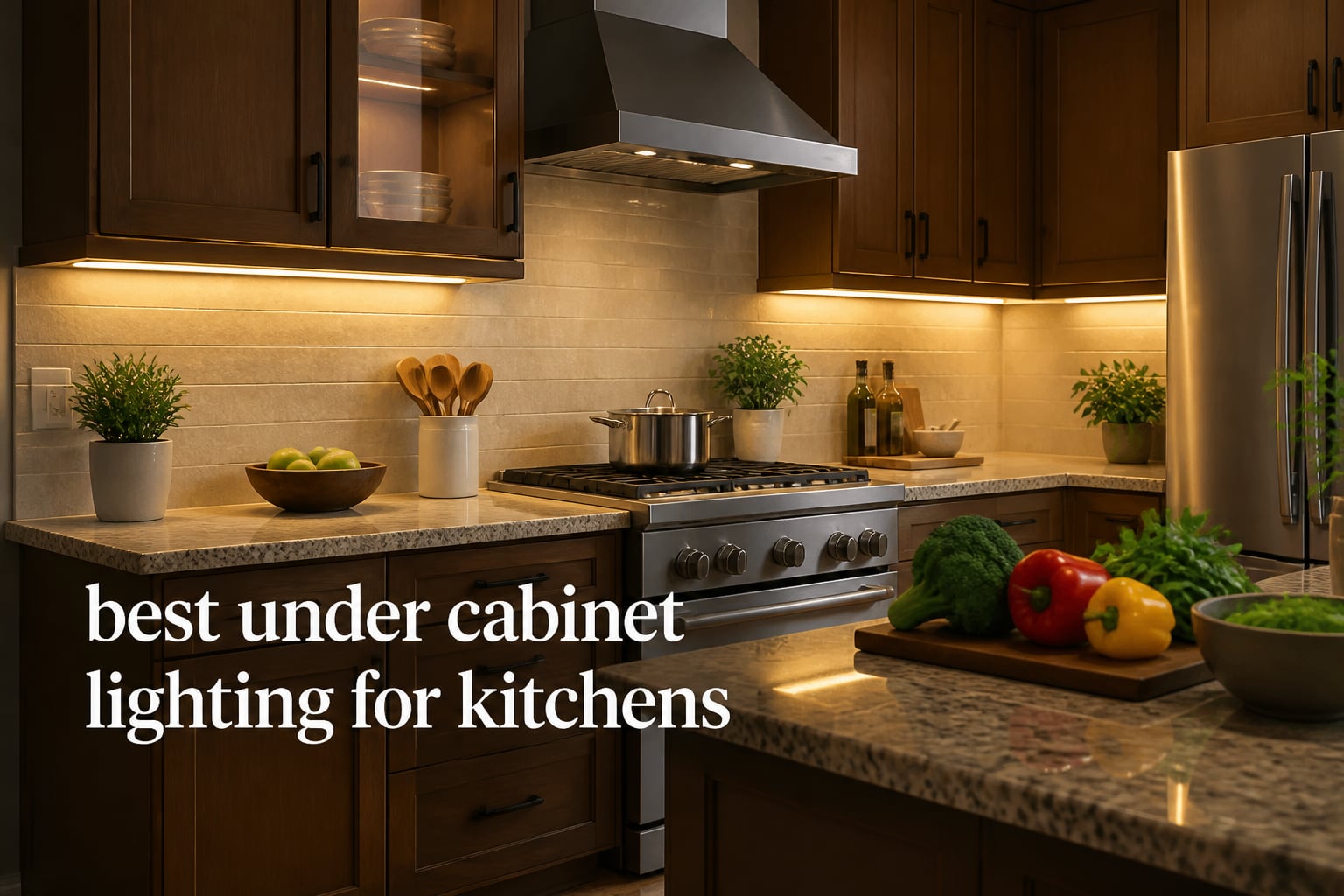 best under cabinet lighting for kitchens
