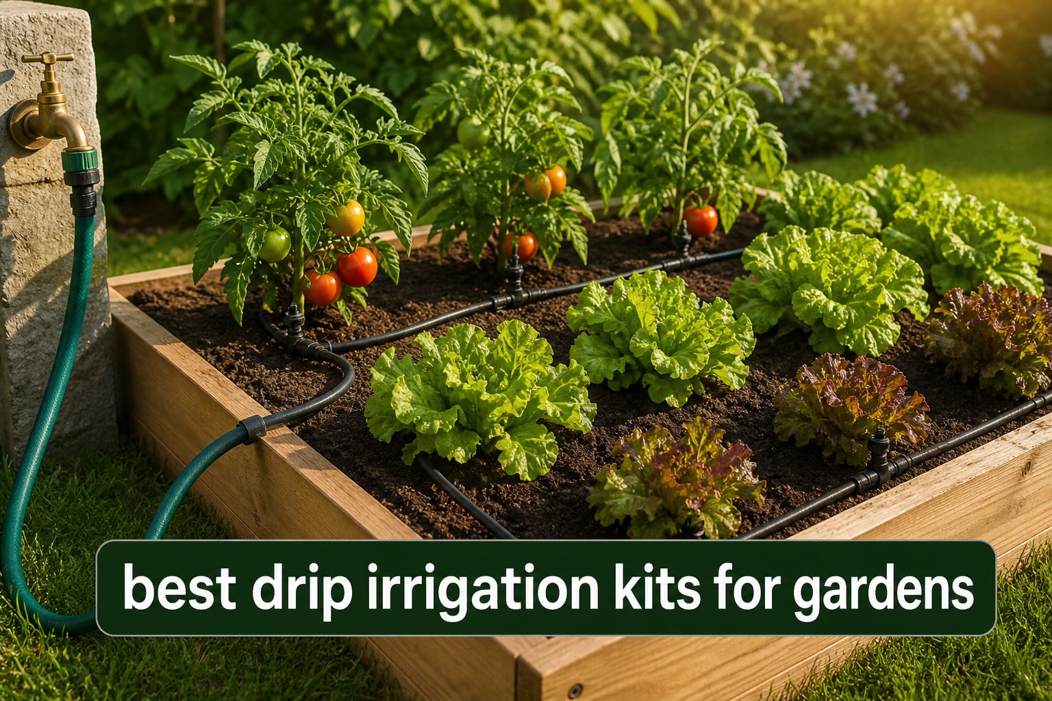 best drip irrigation kits for gardens