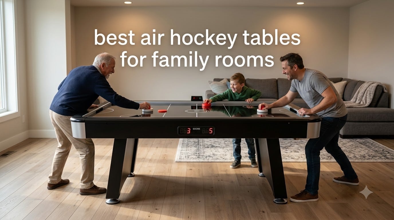 best air hockey tables for family rooms