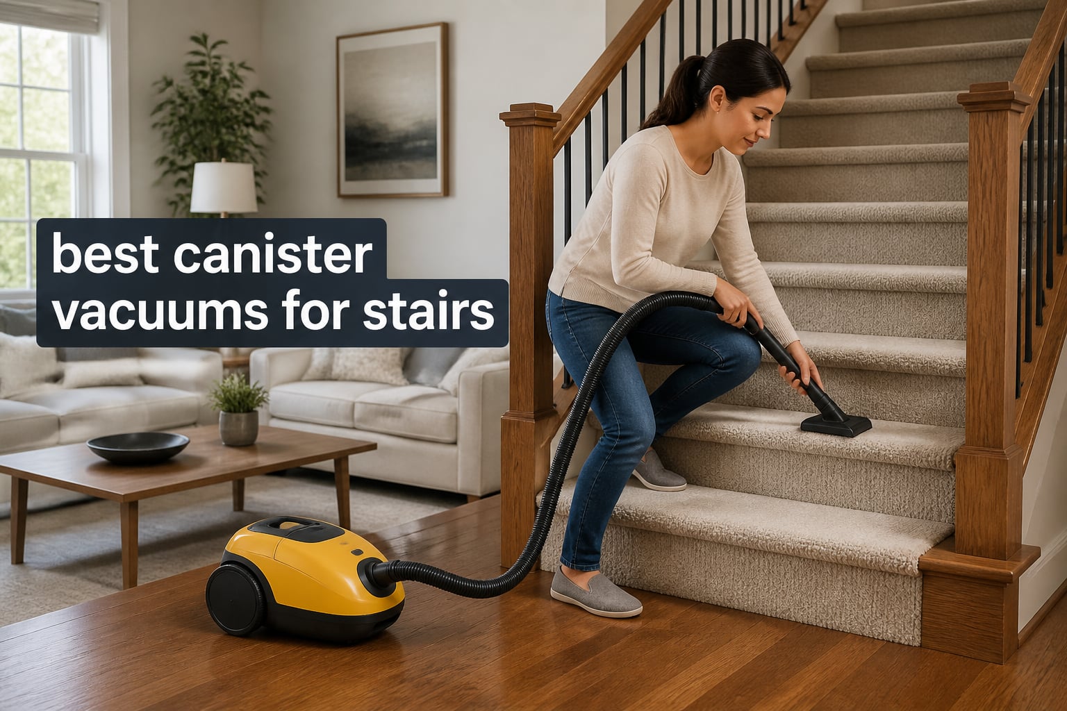 best canister vacuums for stairs