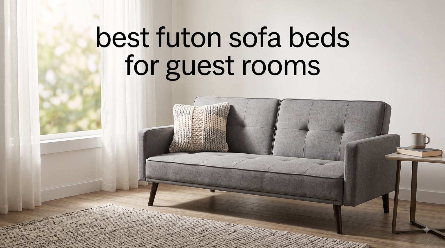 best futon sofa beds for guest rooms