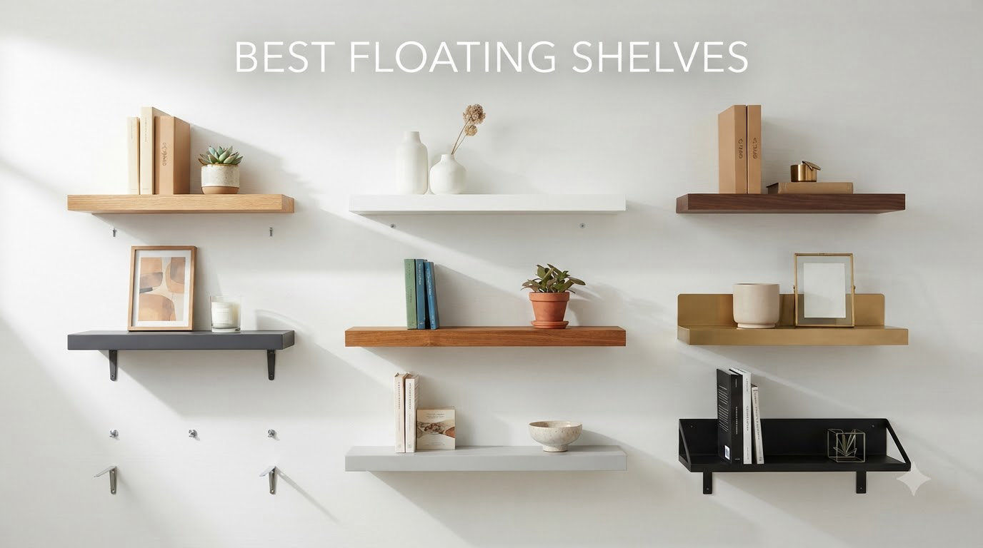 best floating shelves