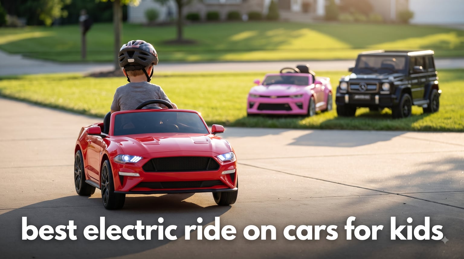 best electric ride on cars for kids